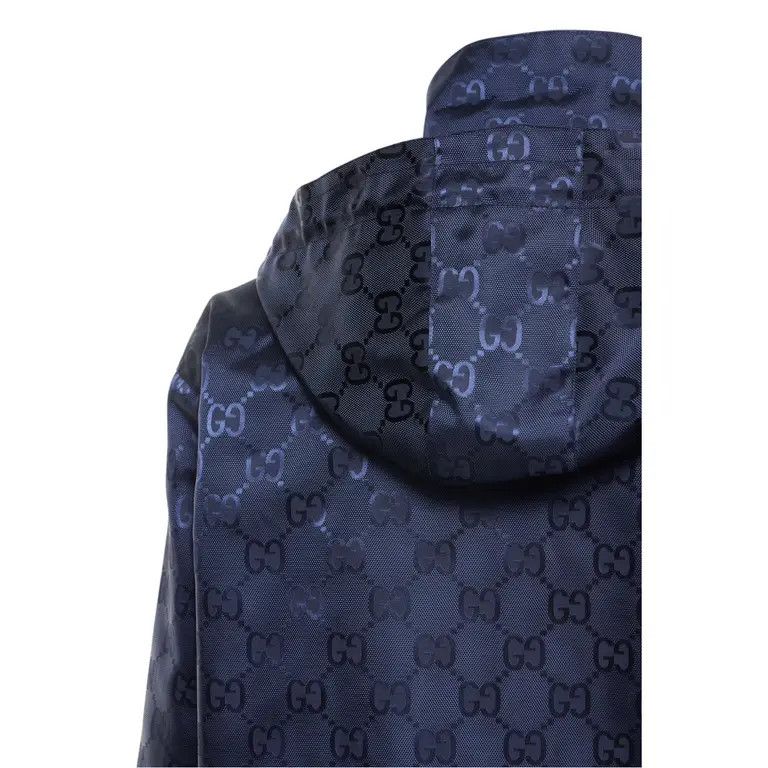 Gucci o1s1wg110125 GG Canvas Nylon Jacket in Blue Size US L / EU 52-54 / 3 - 5 Thumbnail