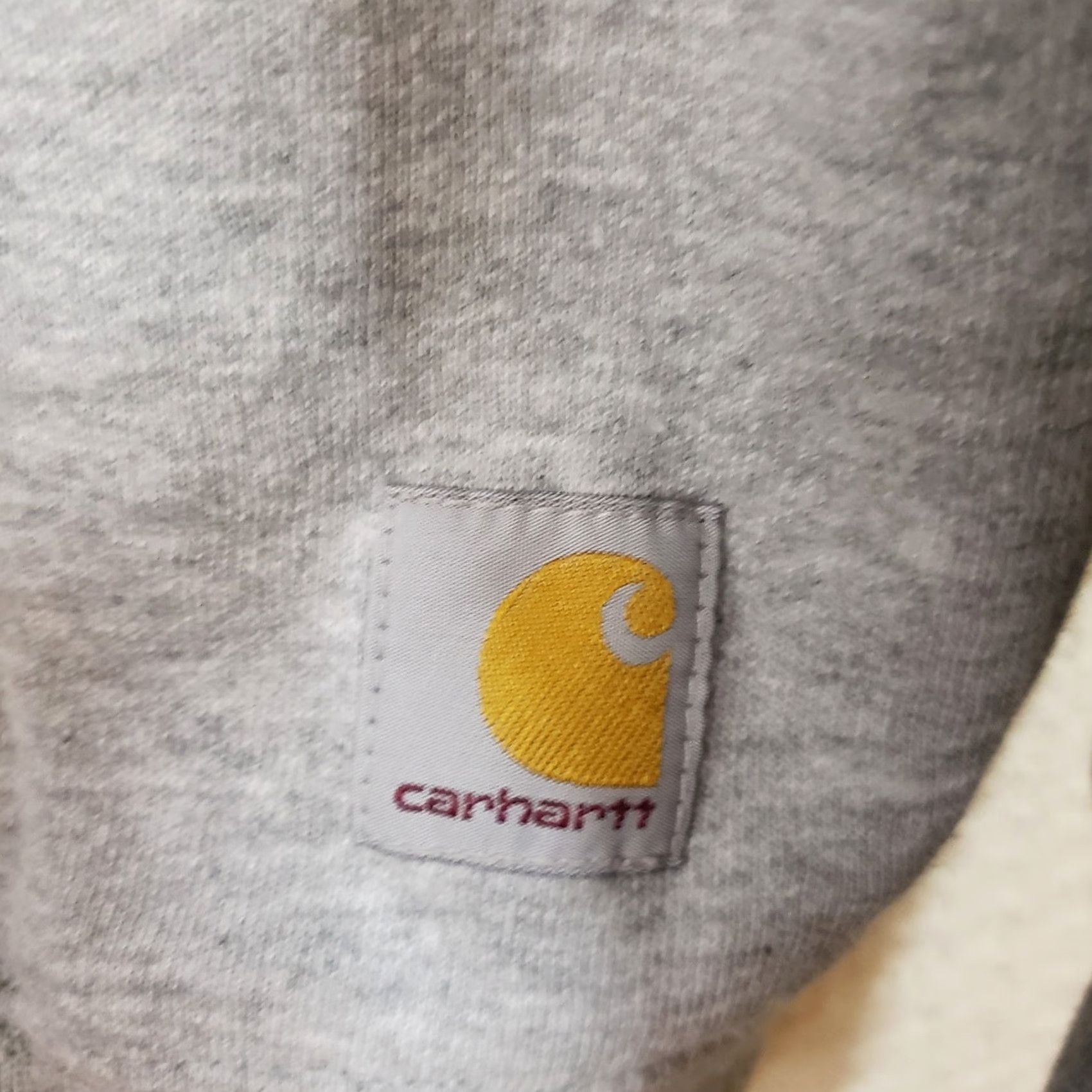 Carhartt VINTAGE Carhartt Sweatshirt Mens Medium Gray Loose Fit Crewneck Workwear K124 HGY Size US M / EU 48-50 / 2 - 5 Thumbnail