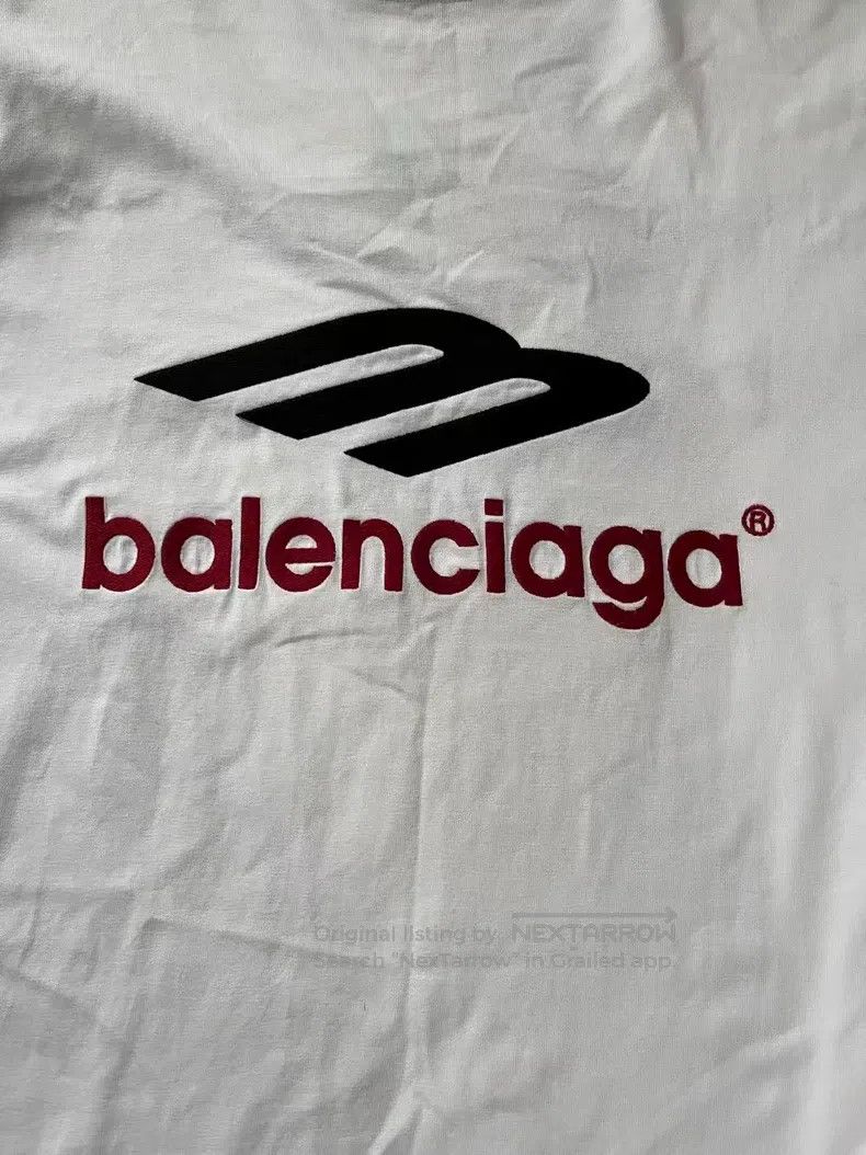 Balenciaga Balenciaga Letter Print Crew Neck Long Sleeve T-Shirt Size US S / EU 44-46 / 1 - 3 Thumbnail