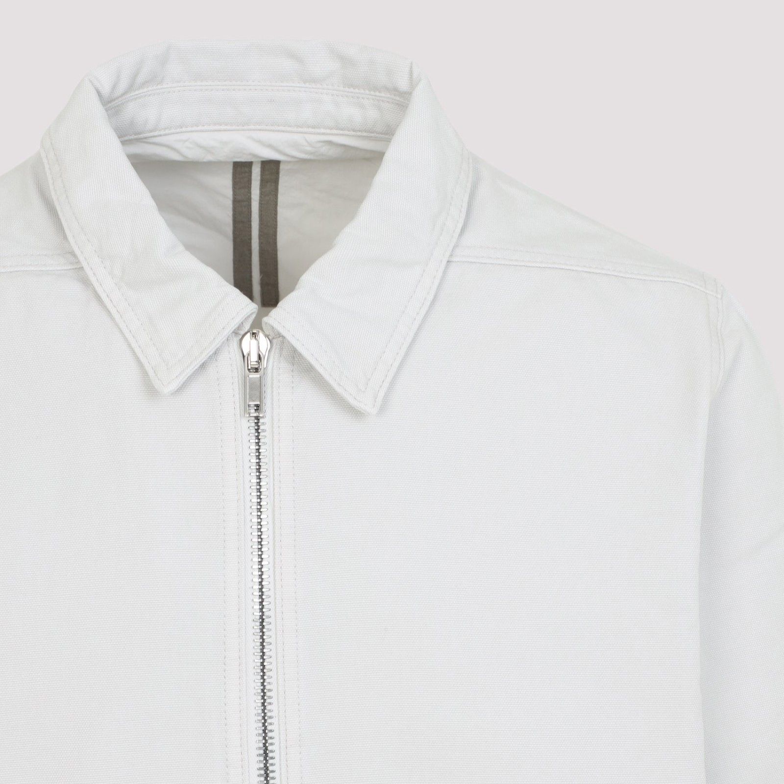 Rick Owens RICK OWENS DRKSHDW White Zip Jacket New & Authentic (Men's Size US XL / EU 56 / 4 - 4 Thumbnail