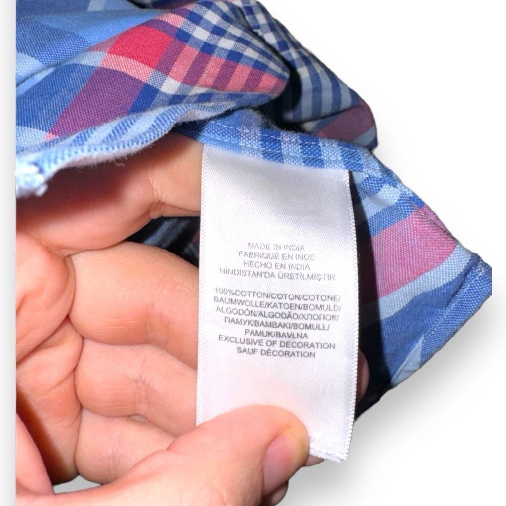 Polo Ralph Lauren Blue Polo Ralph Lauren Flesh Pony Oxford Button Down Shirt M Size US M / EU 48-50 / 2 - 7 Thumbnail