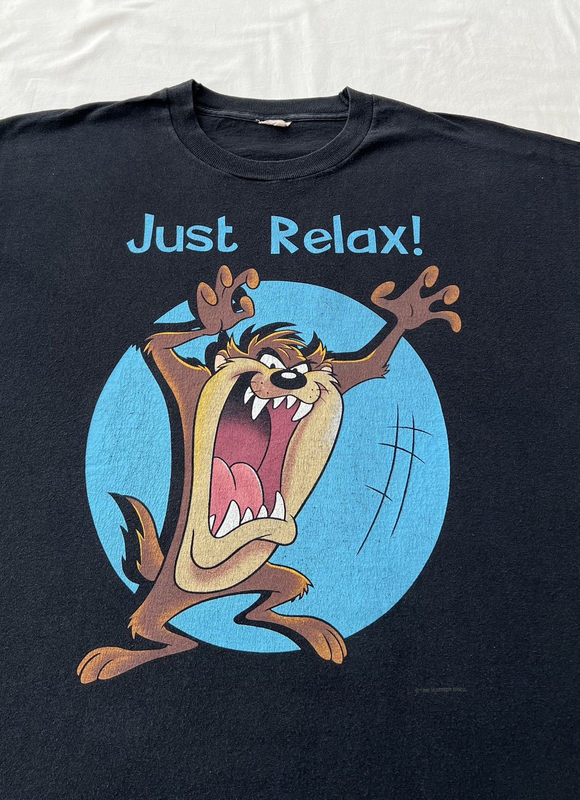 Cartoon Network Vintage 1995 Taz Tazmanian Devil Looney Tunes Warner Bros Size US XL / EU 56 / 4 - 4 Thumbnail