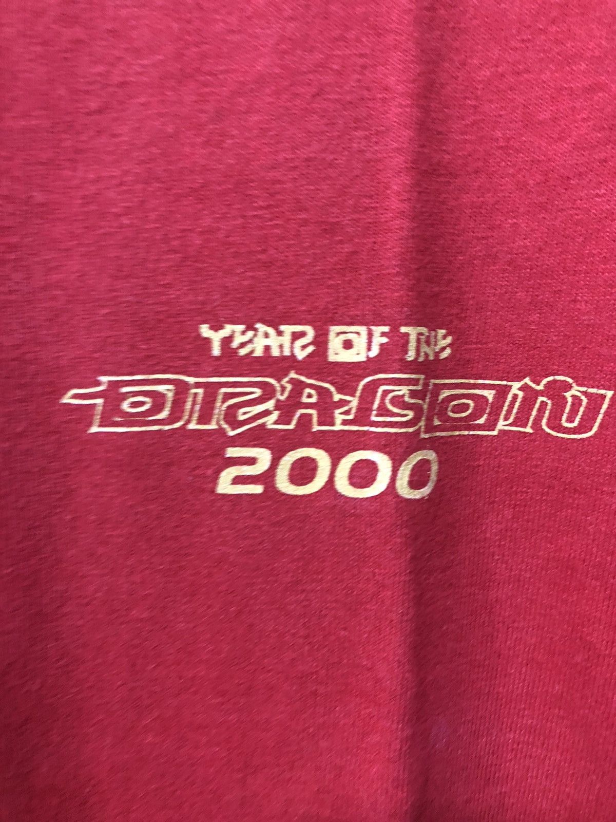 If Six Was Nine × Vintage Vintage 2000 Year Of The Dragon Tee Size US L / EU 52-54 / 3 - 4 Thumbnail
