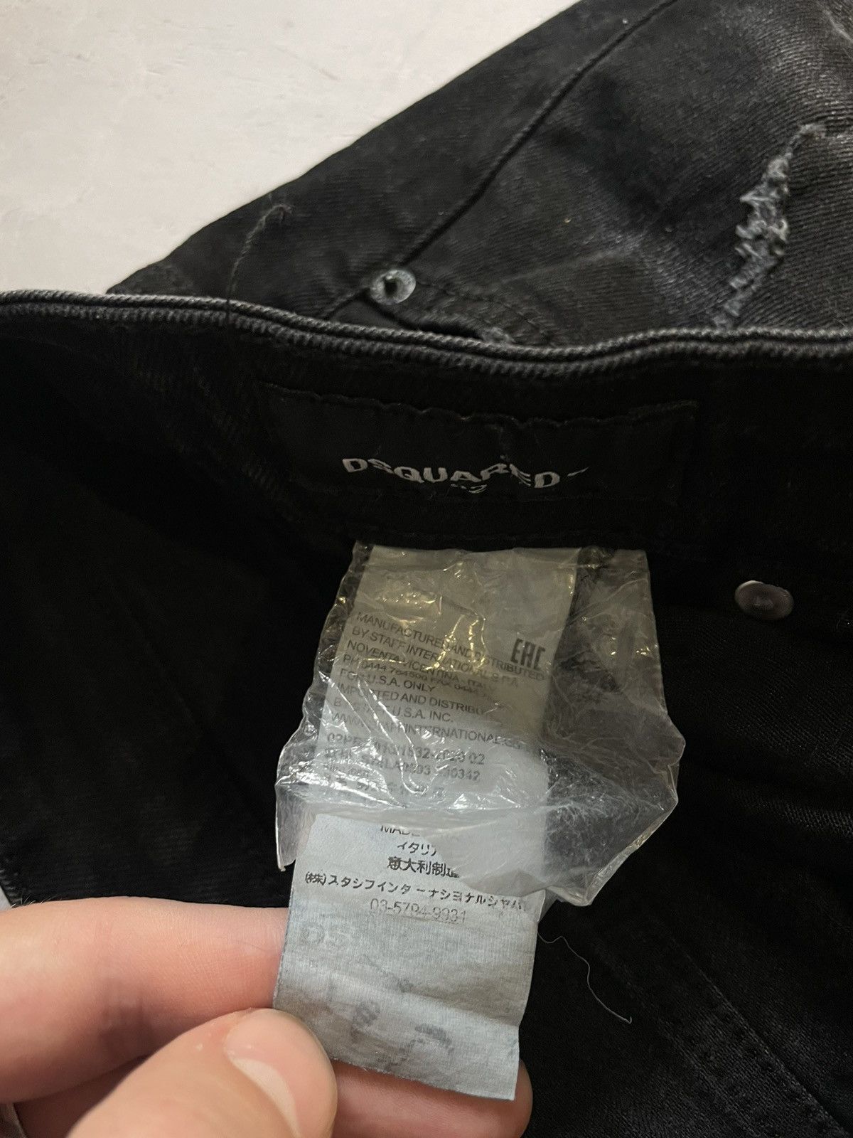 Dsquared2 Dsquared2 Distressed Denim Painted Pants Size US 36 / EU 52 - 11 Thumbnail