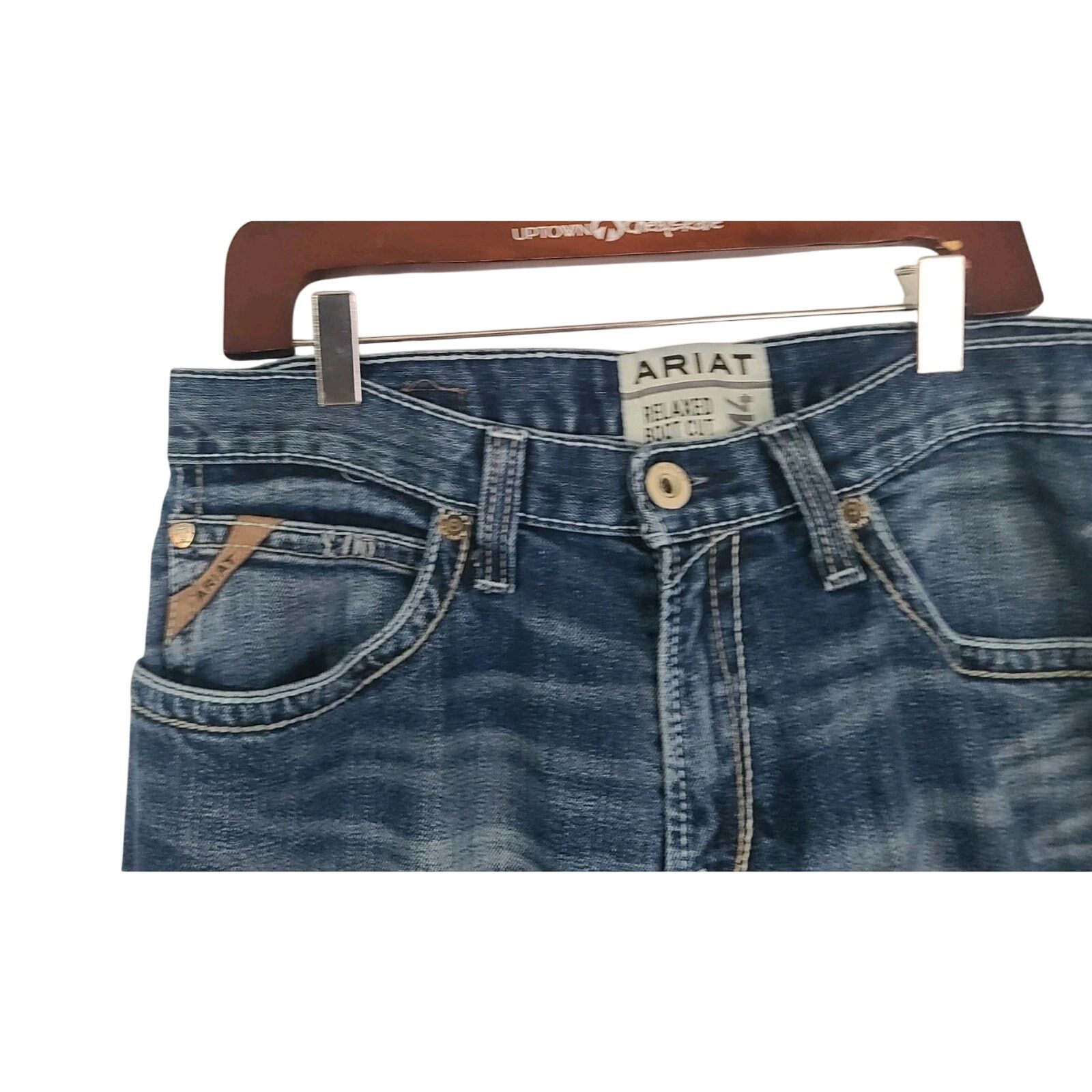 Ariat Ariat Mens M4 Low Rise Relaxed Adkins Bootcut Jeans 33 X 32 Size US 33 - 5 Thumbnail