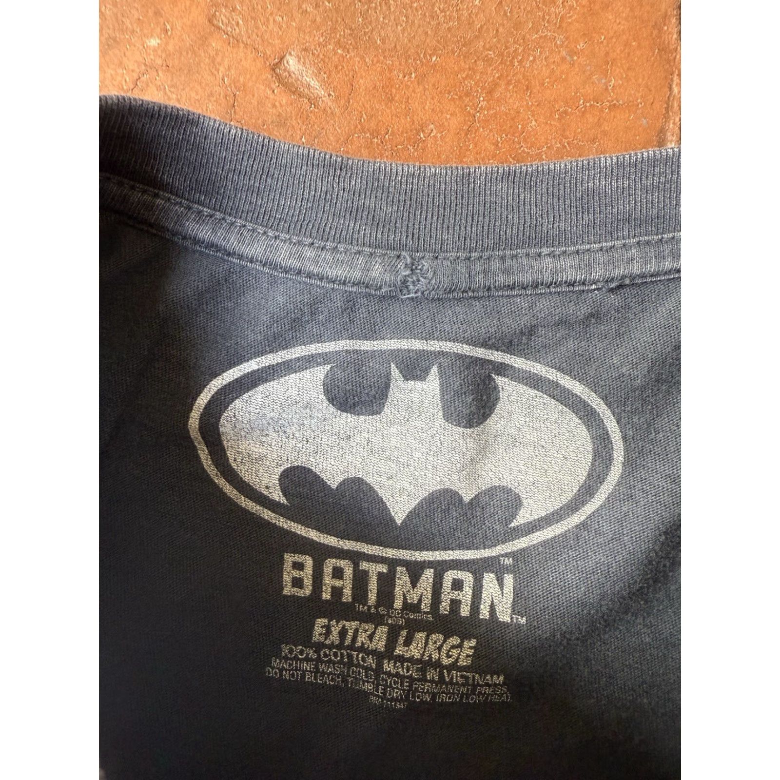 Affliction Y2K Batman Dark Knight Gotham Affliction Style T-Shirt Men’s XL Grunge 90s Logo Batman Crew Neck Short Sleeve Black Cotton Patriot? Size US XL / EU 56 / 4 - 2 Thumbnail