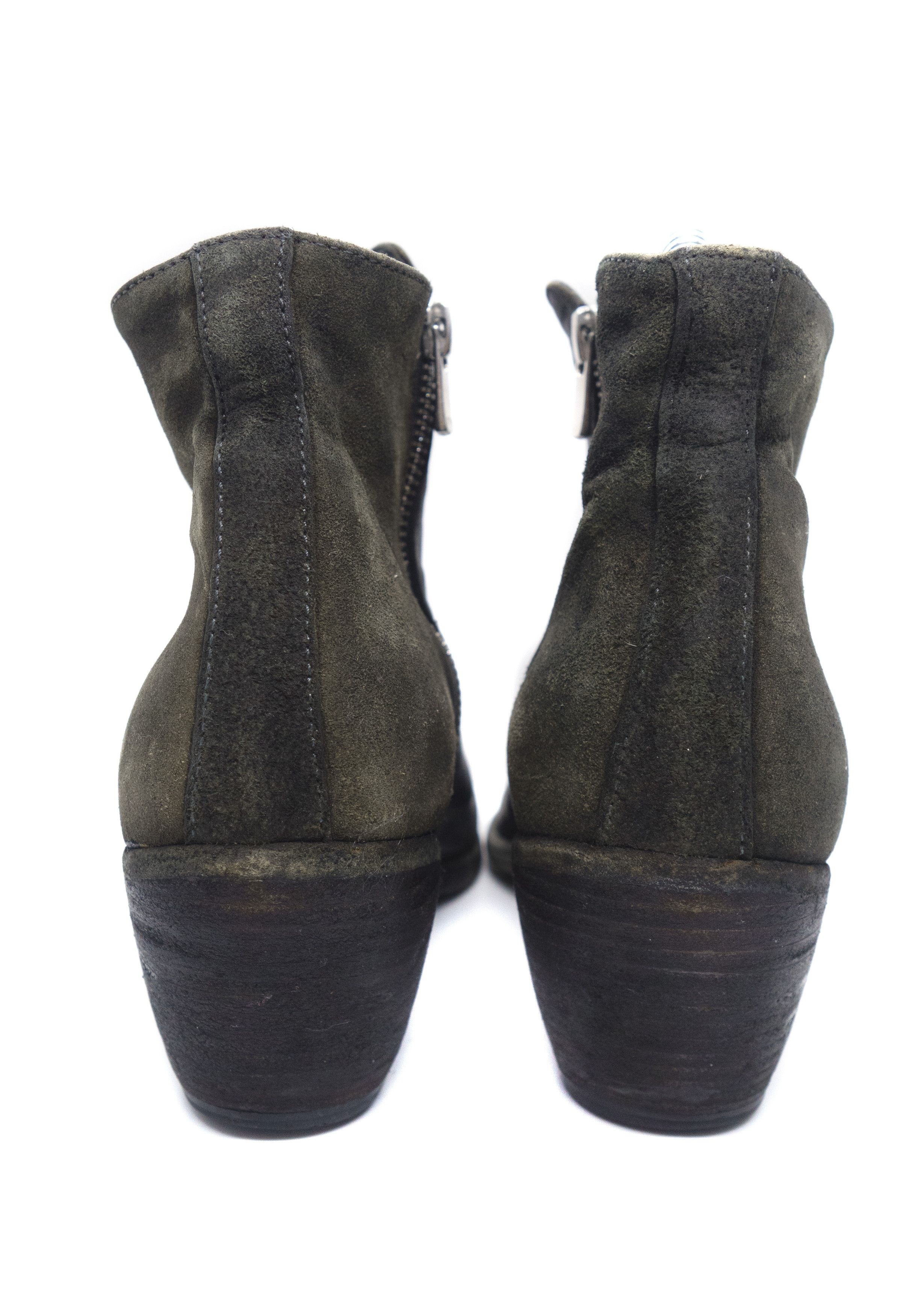 Officine Creative Faded Ankle Leather Boots Size US 8.5 / IT 38.5 - 3 Thumbnail