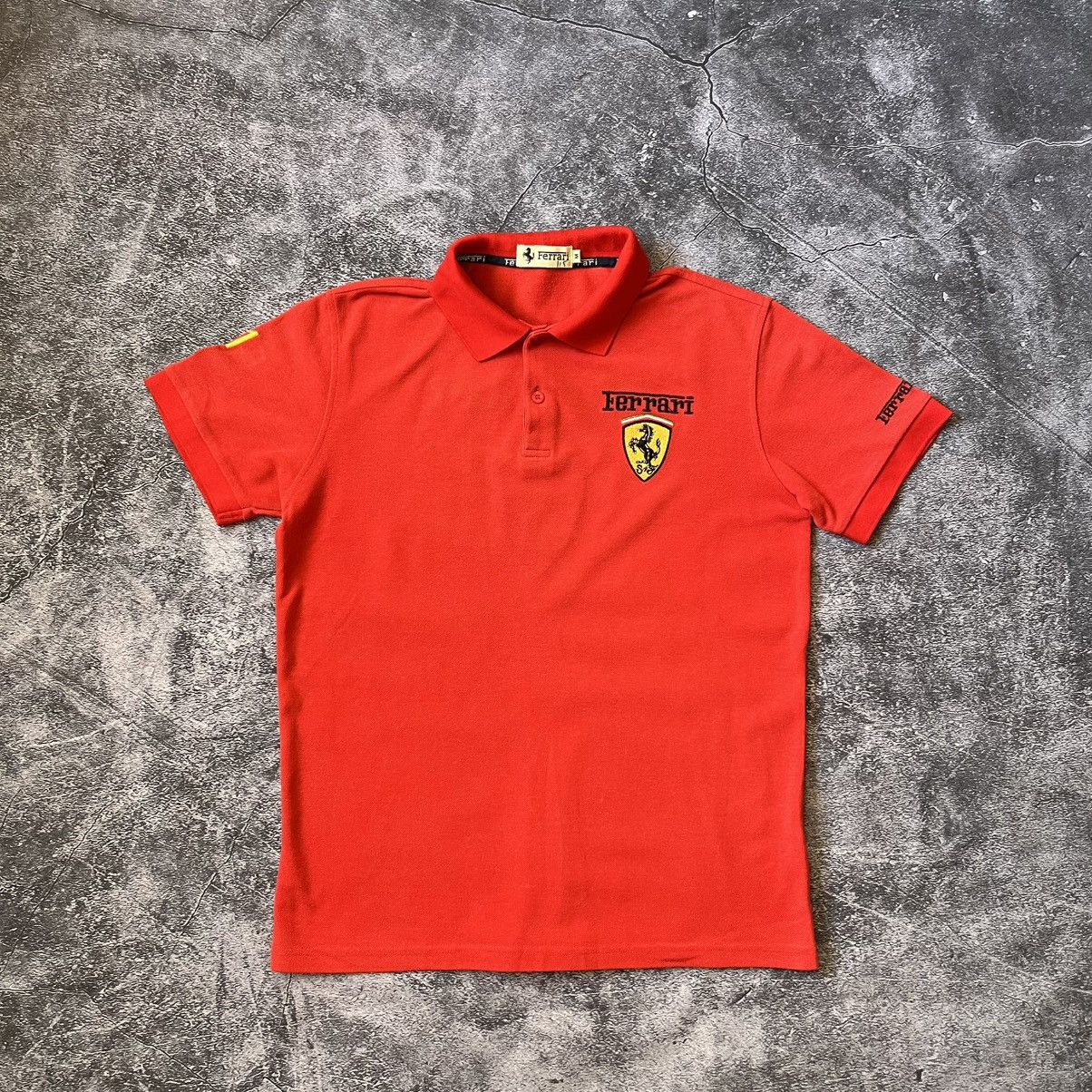 Ferrari Vintage Ferrari Polo Shirt Men’s Size L Big Logo Racing Size US M / EU 48-50 / 2 - 1 Thumbnail