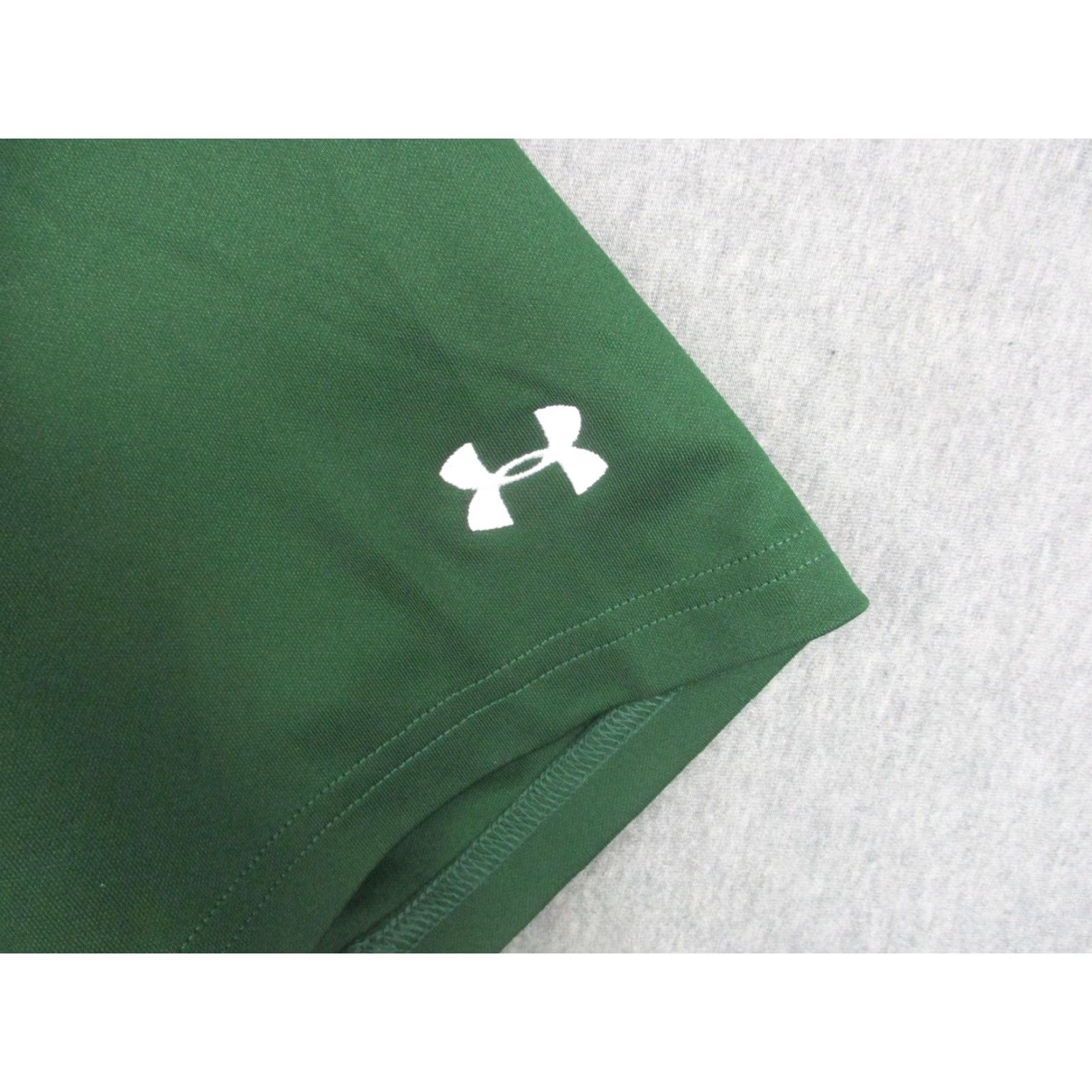 Under Armour VINTAGE? No, not vintage. Under Armour Shirt Mens XL Green UAB Blazers Alumni Polo HeatGear Athletic Size US XL / EU 56 / 4 - 3 Thumbnail