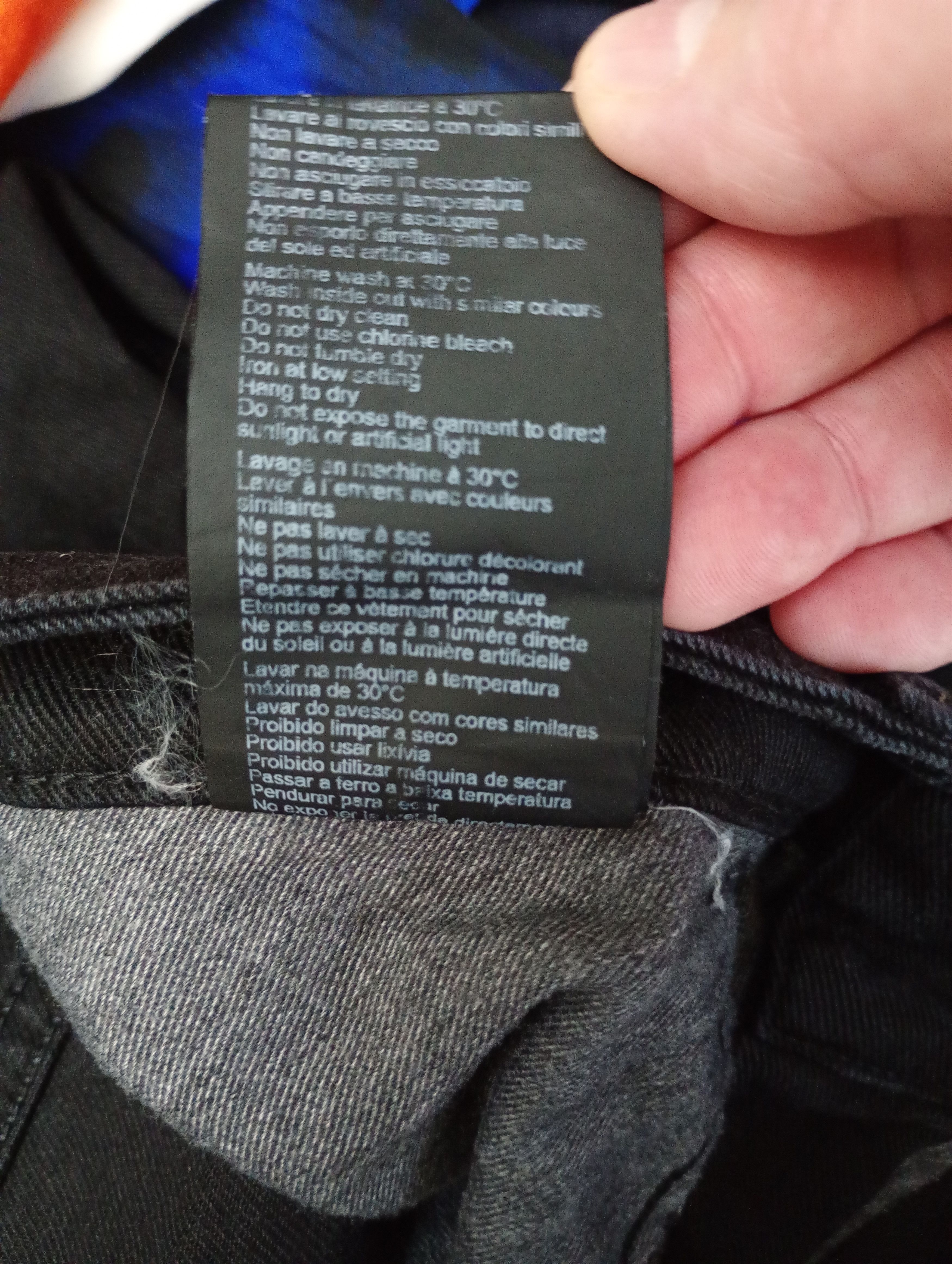 Represent Clo. Represent Clo Carpenter Denim Black Jeans Size US 28 / EU 44 - 21 Thumbnail