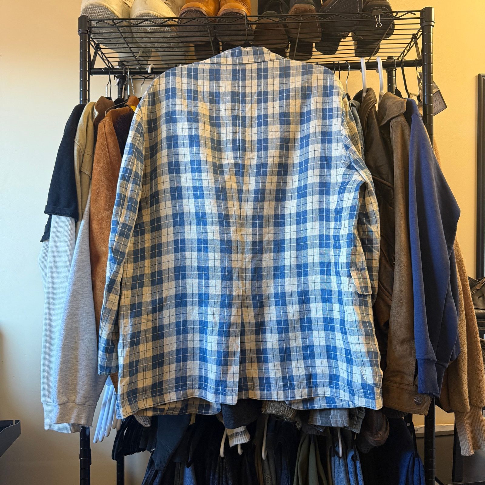 RRL Ralph Lauren RRL Plaid Blazer Size L / US 10 / IT 46 - 2 Thumbnail