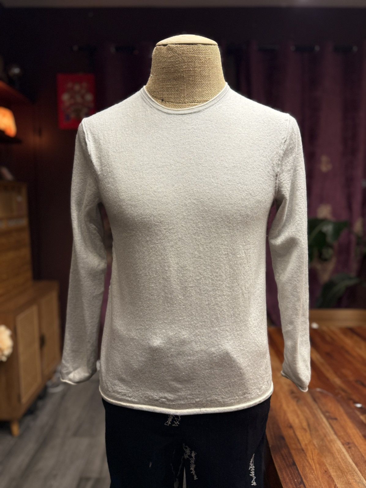 Rag & Bone Rag & Bone Brushed Crewneck Sweater (Size L) Size US L / EU 52-54 / 3 - 1 Thumbnail