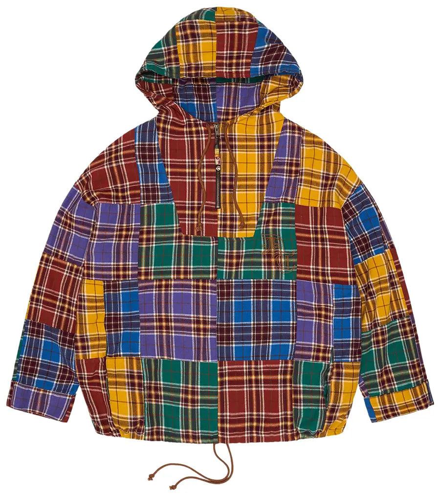 MVP Plaid Patchwork Pullover 'Multicolor'