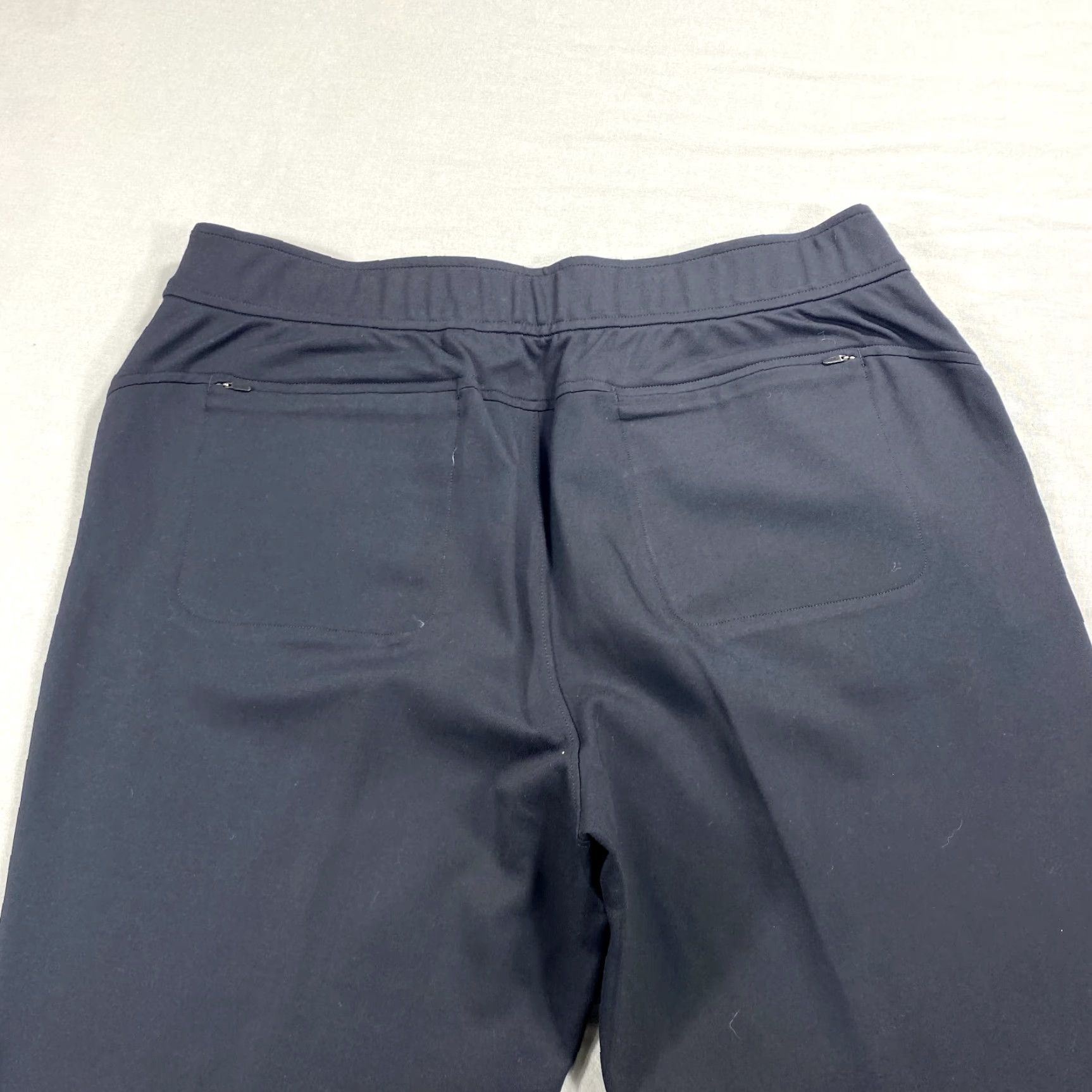 Orvis Orvis Pants Mens Large Black Pull On Chino Trousers Stretch Elastic Waist 34x29 Size US 33 - 4 Thumbnail