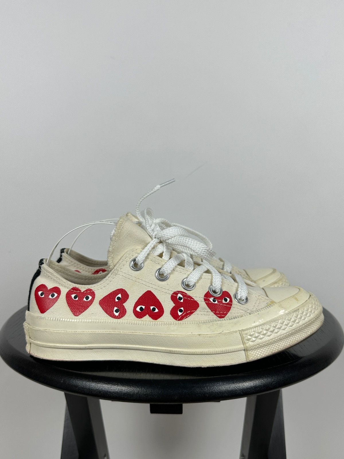 Comme des Garcons Comme Des Garçons x Chuck Taylor Converse All Star Low Top Size US 5 / IT 35 - 1 Thumbnail