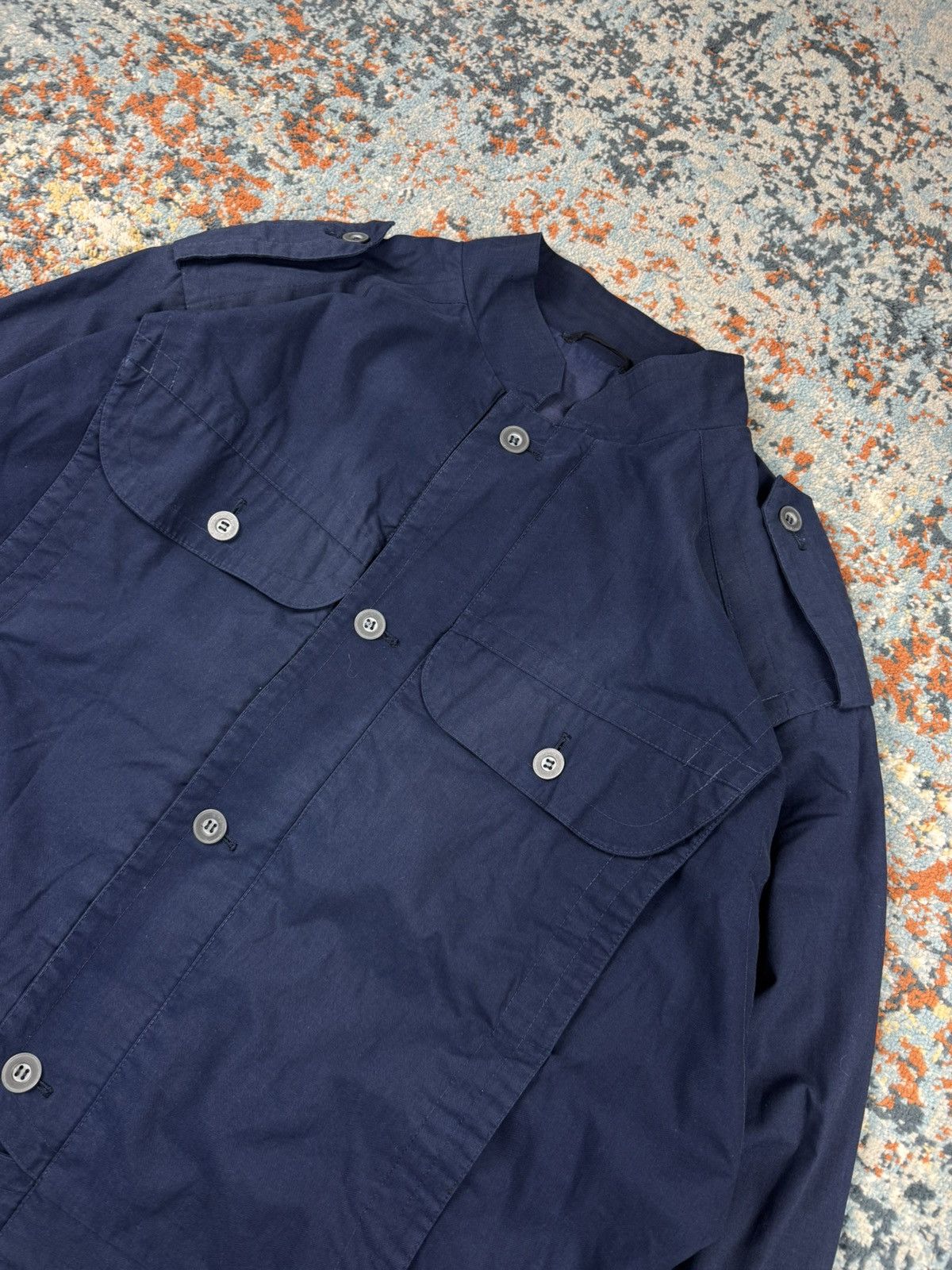 Le Laboureur Vintage 70s chas macintosch Holland cyclist jacket boxy fit Size US XL / EU 56 / 4 - 5 Thumbnail
