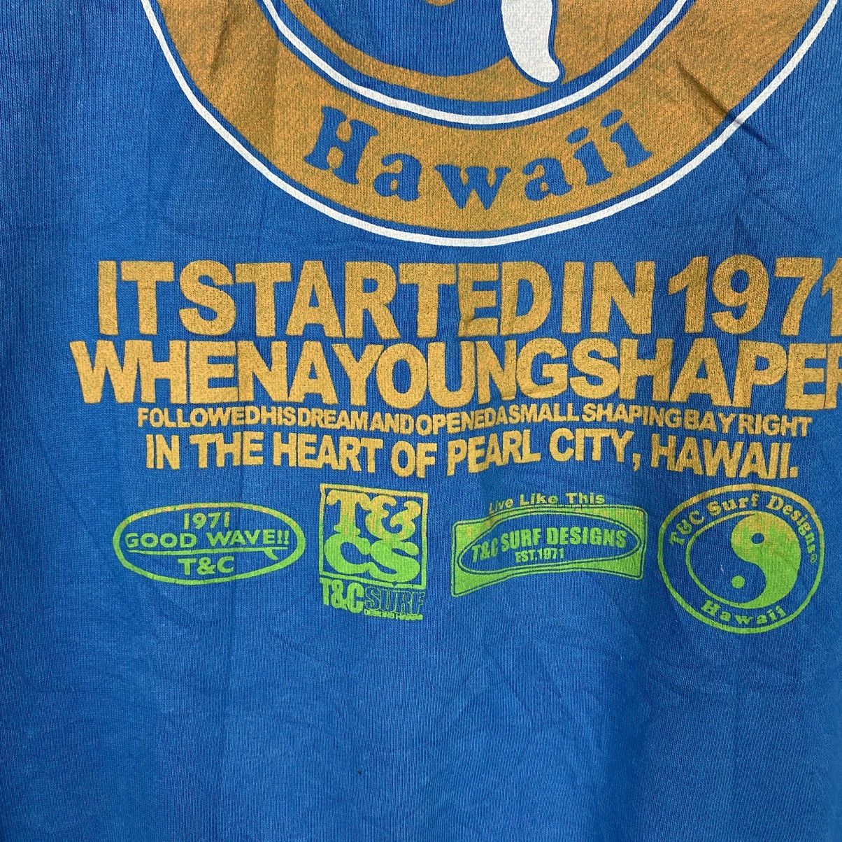 Japanese Brand 📌Vintage Sweatshirt T&C Surf Hawaii Big Logo Size US XL / EU 56 / 4 - 16 Thumbnail
