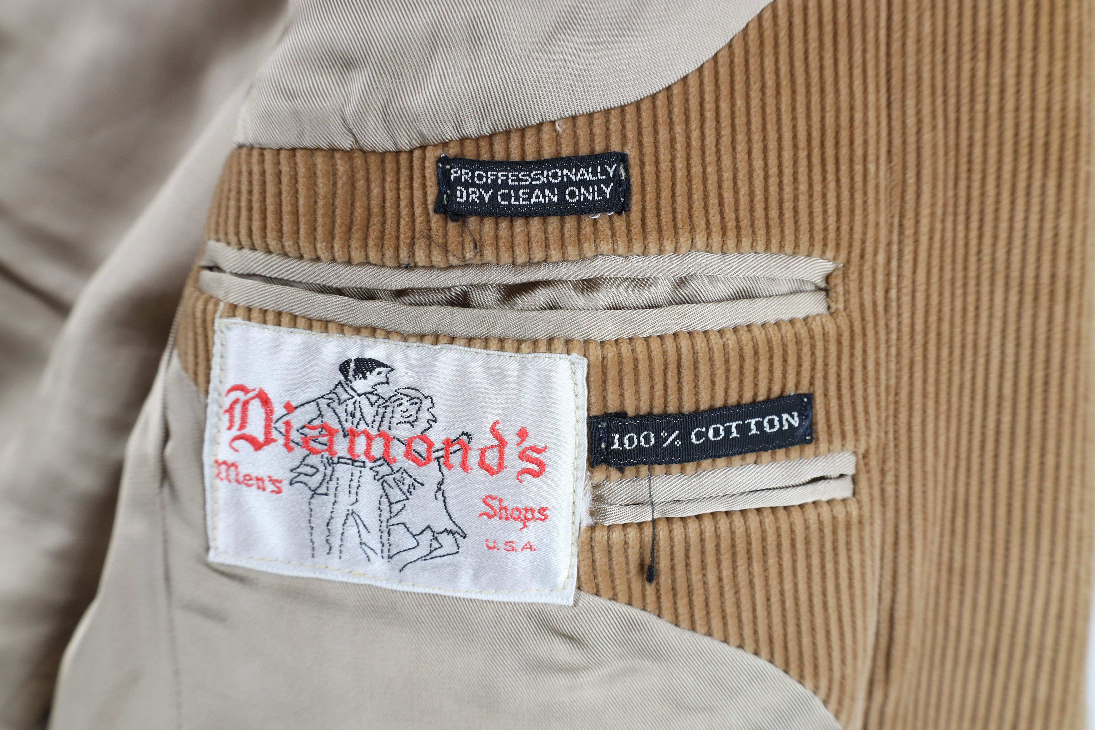 Vintage Vintage 70s Streetwear Elbow Patch Corduroy Blazer Jacket Size US XL / EU 56 / 4 - 13 Thumbnail