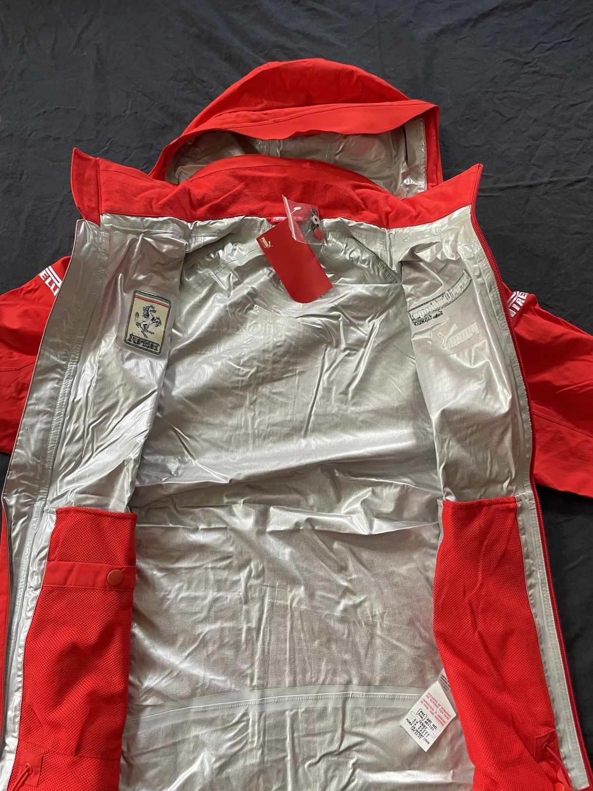 Puma Ferrari Challenge Rain Jacket x Vintage x Puma Size US XS / EU 42 / 0 - 3 Thumbnail