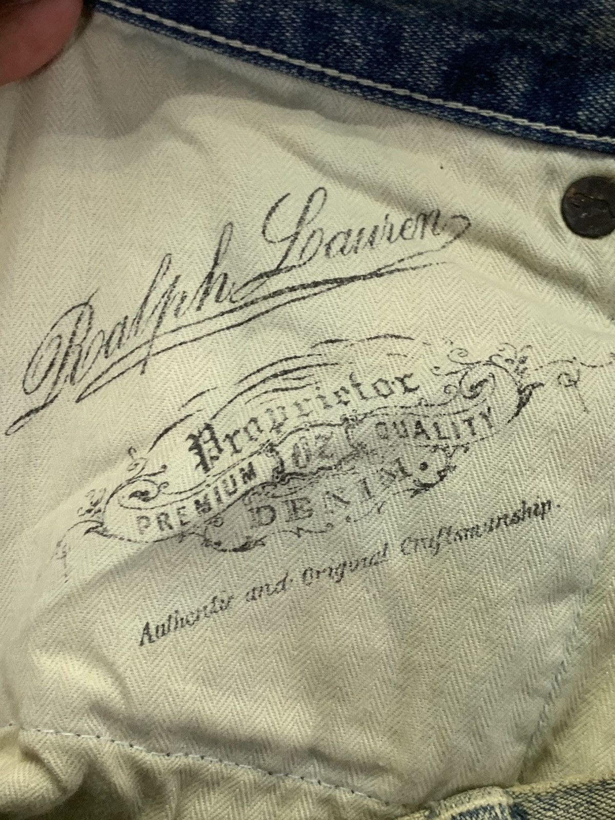 Vintage Vintage Ralph Lauren Jeans Size US 28 / EU 44 - 17 Thumbnail