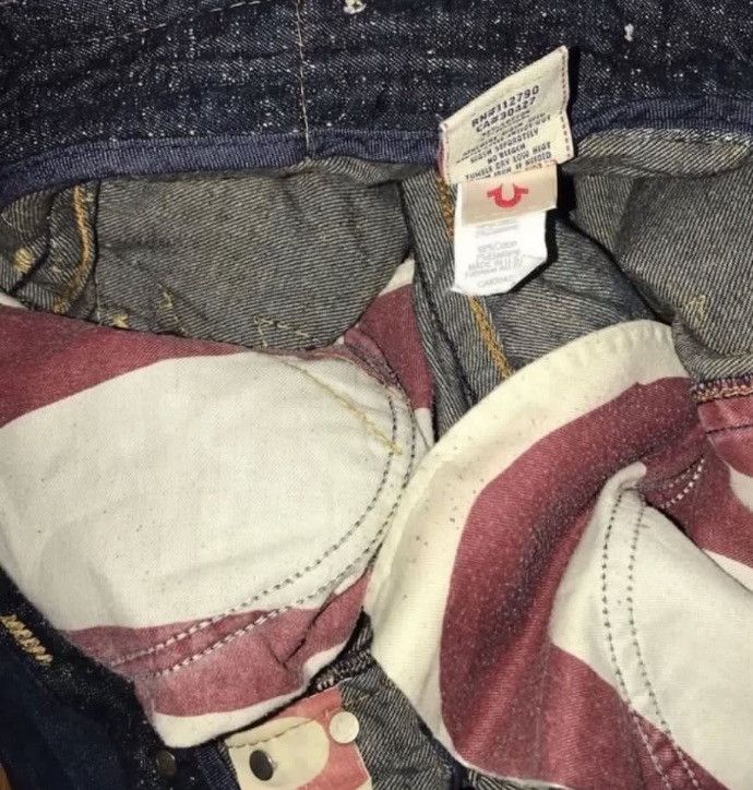 True Religion × Vintage Vintage True Religion Jacob Big T Jeans Size US 31 - 6 Thumbnail
