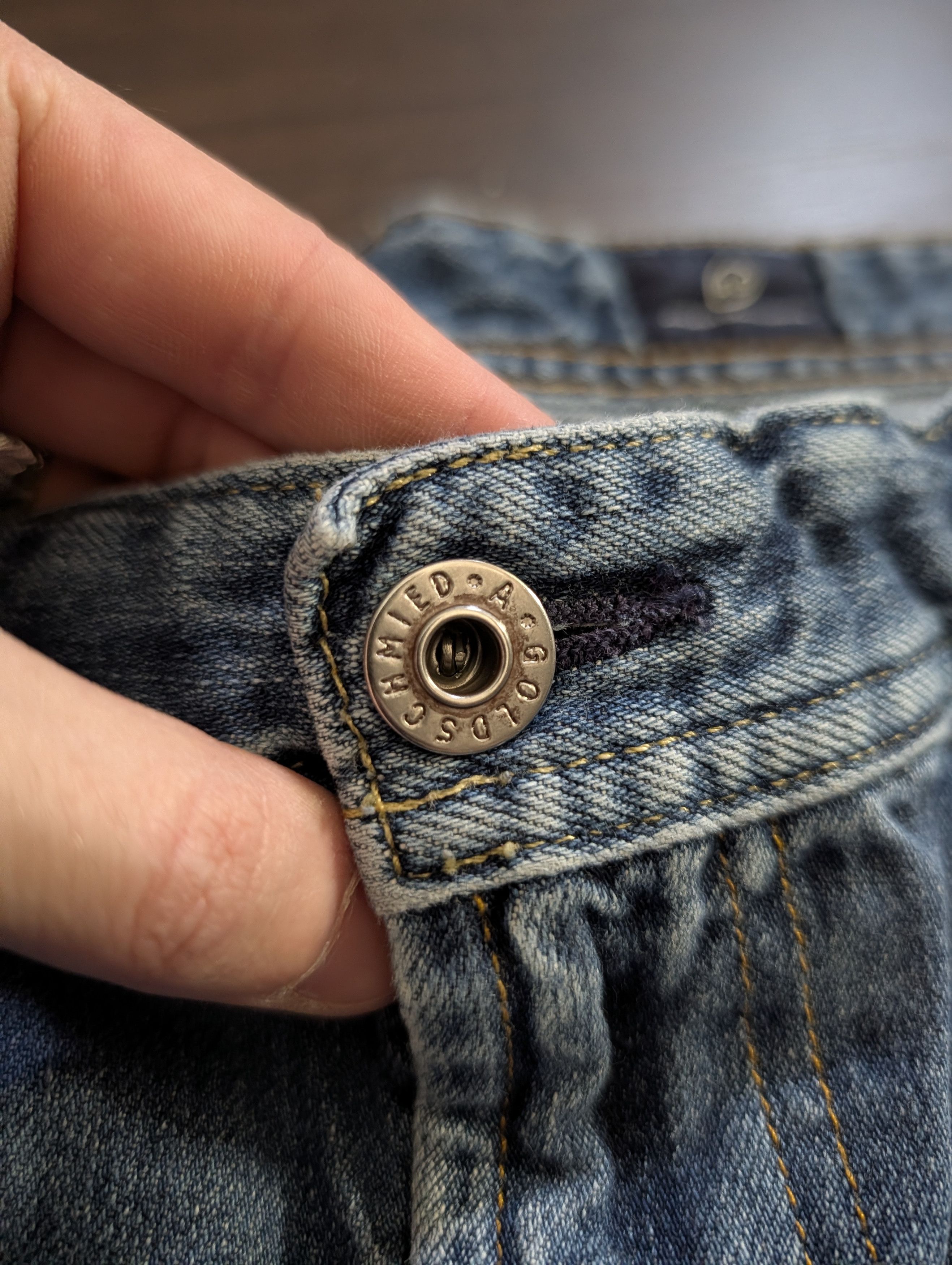 AG Adriano Goldschmied The Protege straight leg MiUSA blue denim jeans 38 Size US 38 / EU 54 - 3 Thumbnail