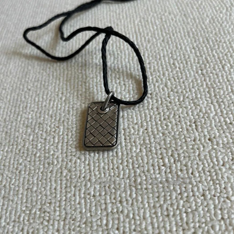 Bottega Veneta Bottega Veneta Woven Patten Necklace. Size ONE SIZE - 2 Thumbnail