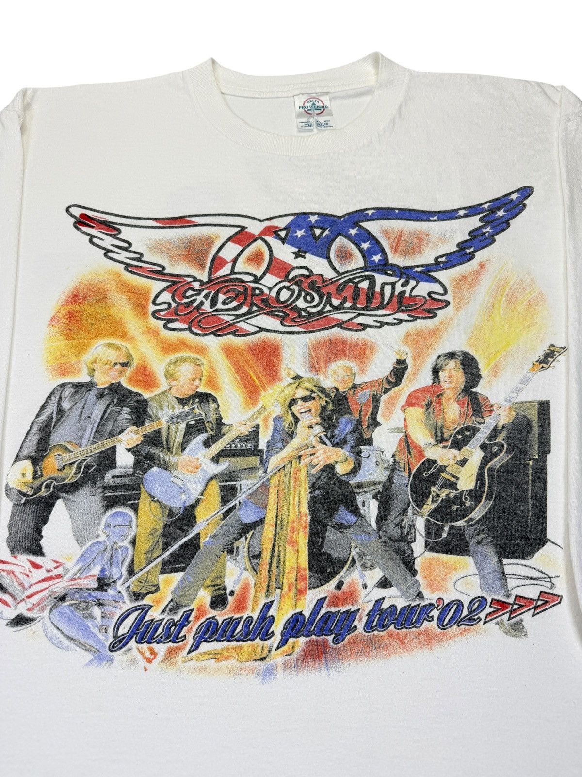 Band Tees Vintage 2002 Aerosmith Sorayama Long Sleeve Tee Size US XL / EU 56 / 4 - 6 Thumbnail