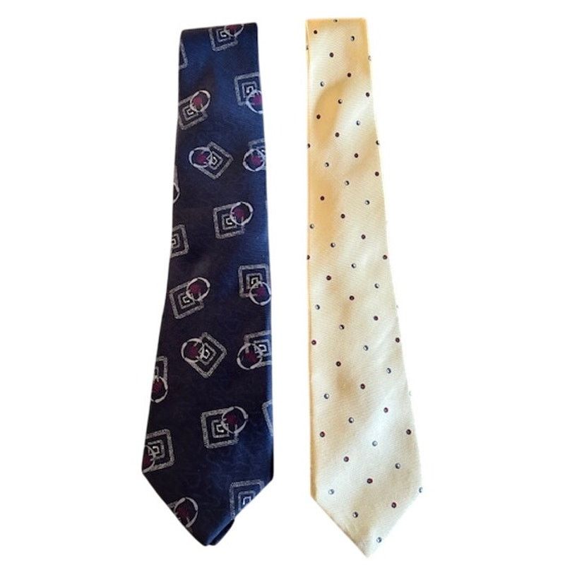Yves Saint Laurent Vintage Givenchy & Yves Saint Laurent Silk Ties – Set of 2 Size ONE SIZE - 1 Thumbnail