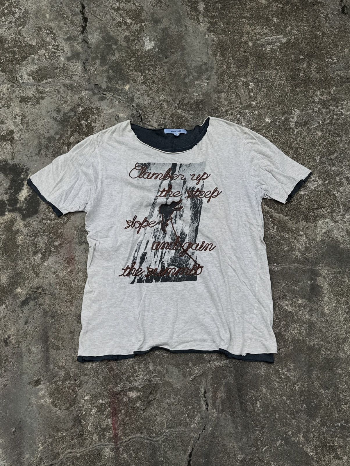 ABAHOUSE Abahouse Double Layers Tees Size US M / EU 48-50 / 2 - 1 Thumbnail