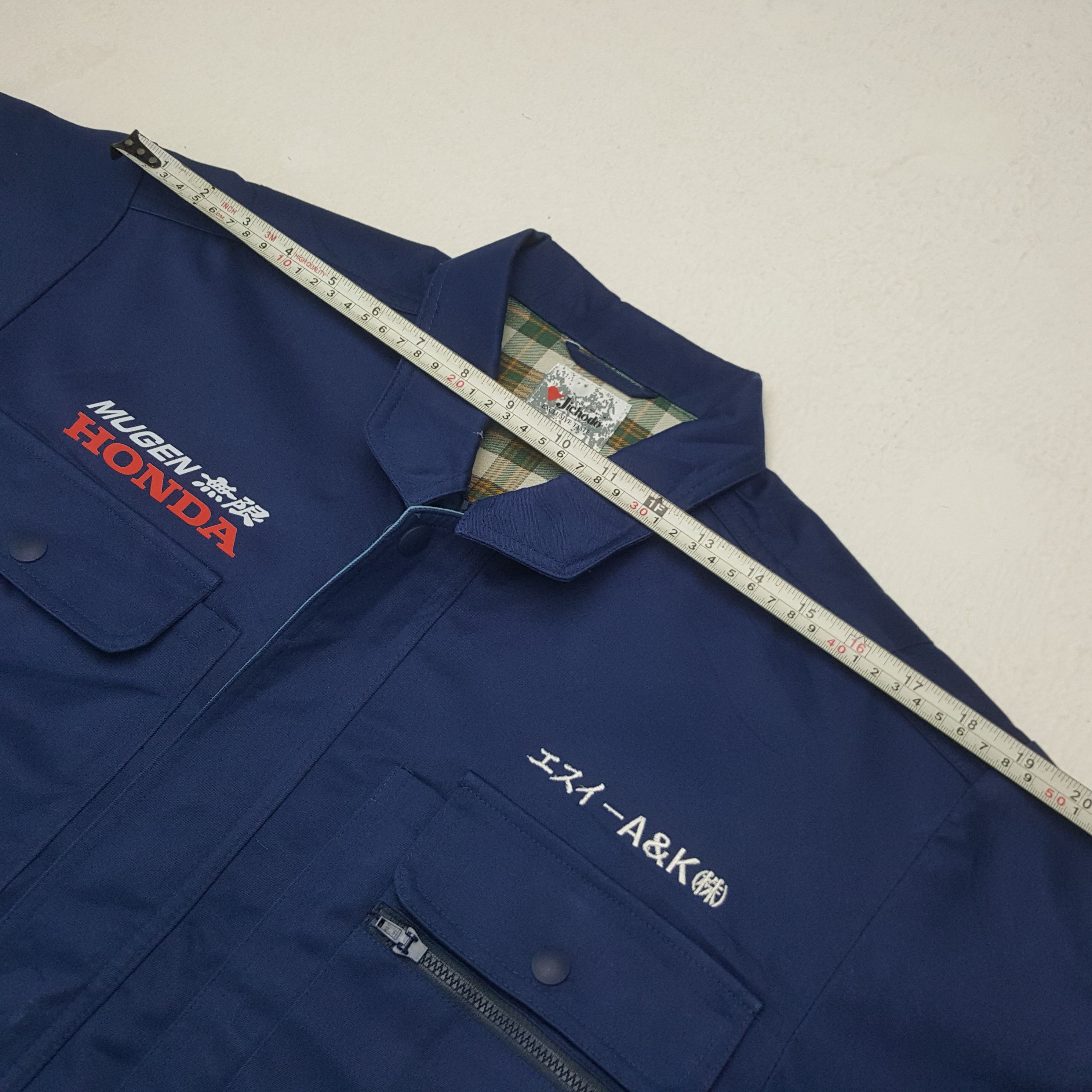 Honda × Vintage Vintage Mugen Honda Japanese Racing Custom Jacket C284N13 Size US L / EU 52-54 / 3 - 7 Thumbnail