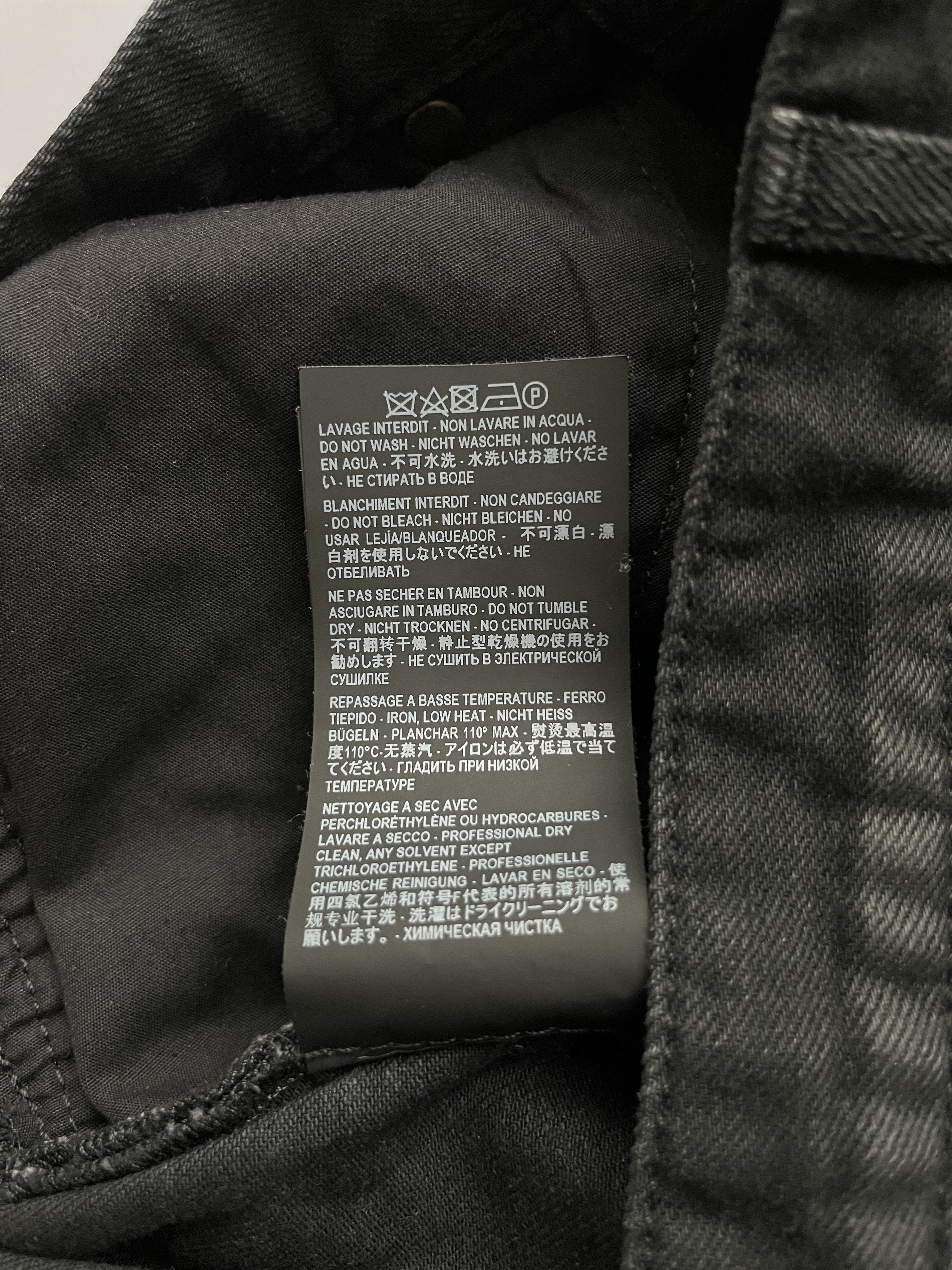 Saint Laurent Paris ⚡️QUICK SALE⚡️2019 Saint Laurent Black D30 Jeans Pants Size 26" / US 2 / IT 38 - 5 Thumbnail