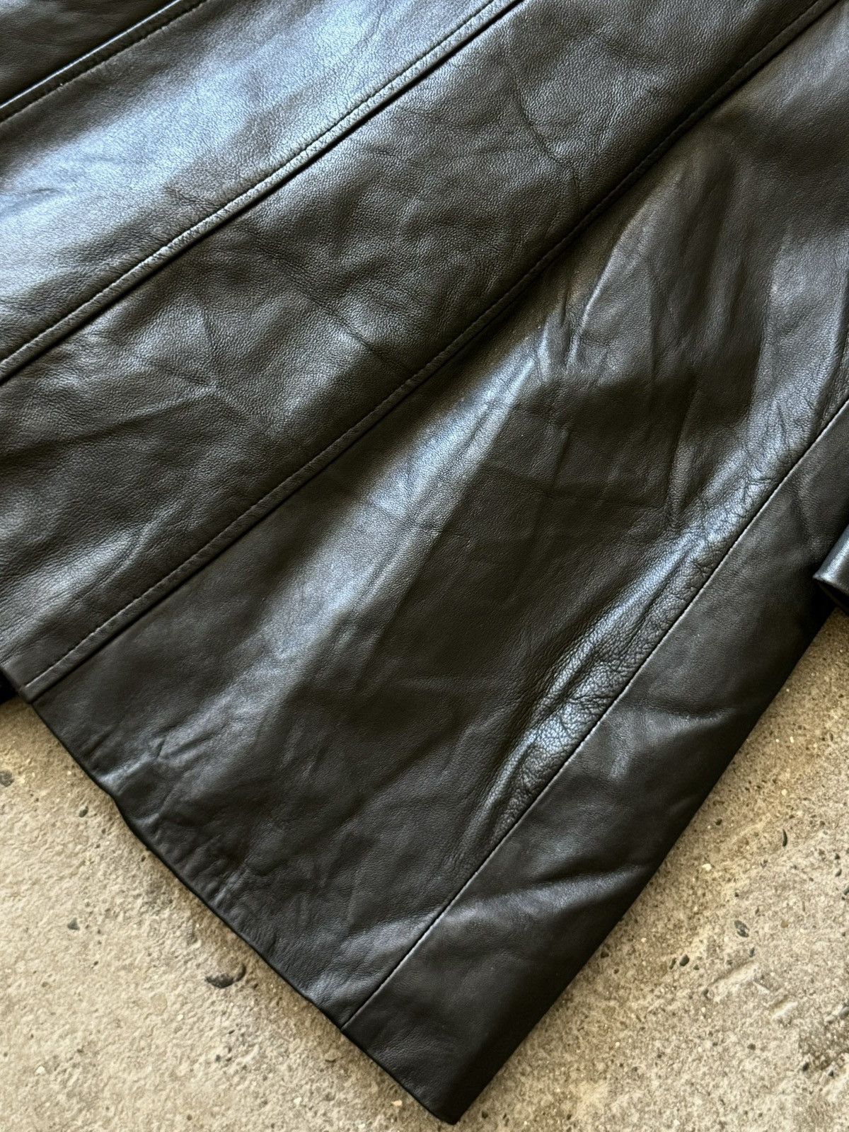 Hermes Vintage Archive Hermes -Maison Margiela - Fur -Leather Coat Size M / US 6-8 / IT 42-44 - 21 Thumbnail