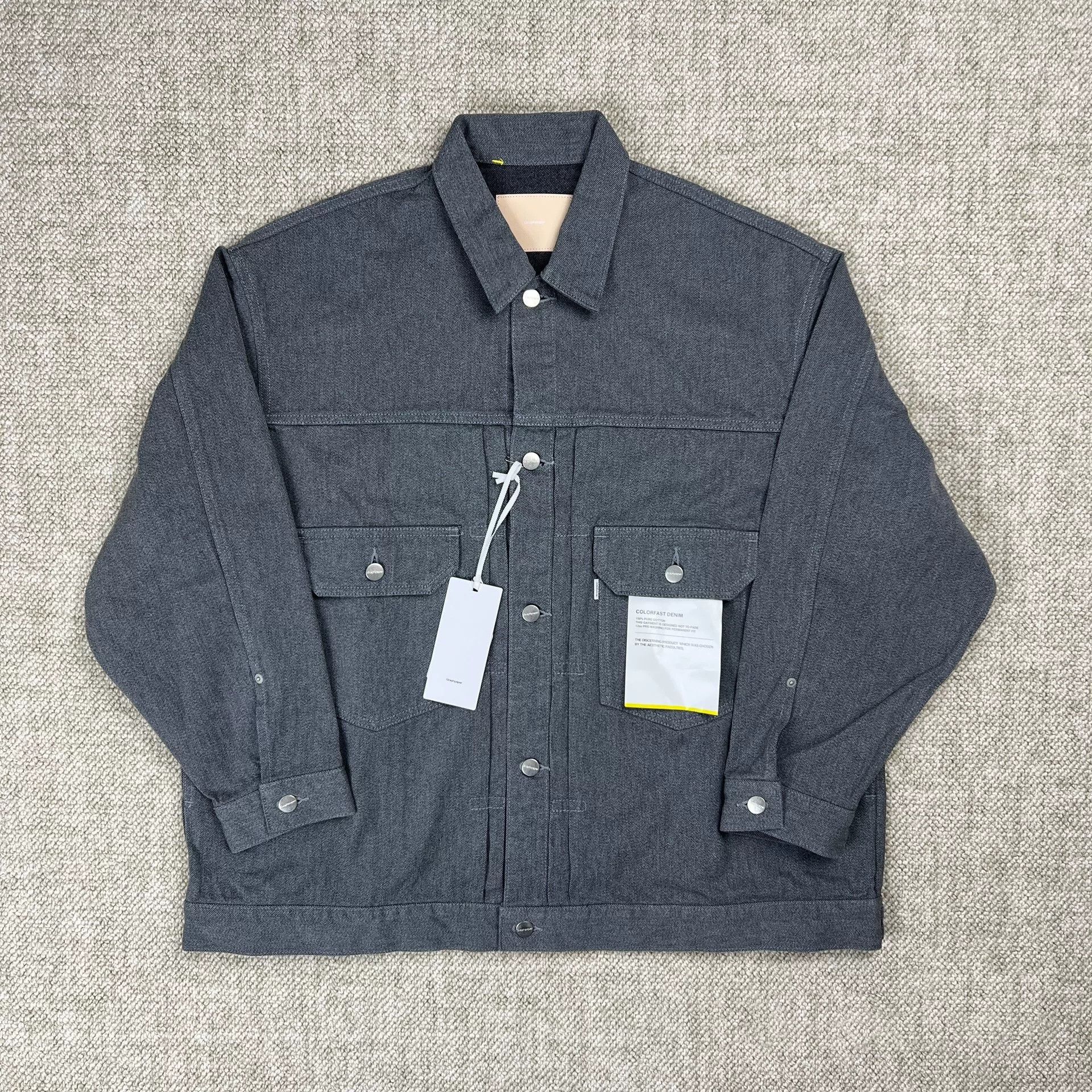 Graphpaper Loose Denim Jacket by Graphpaper Size US S / EU 44-46 / 1 - 1 Thumbnail