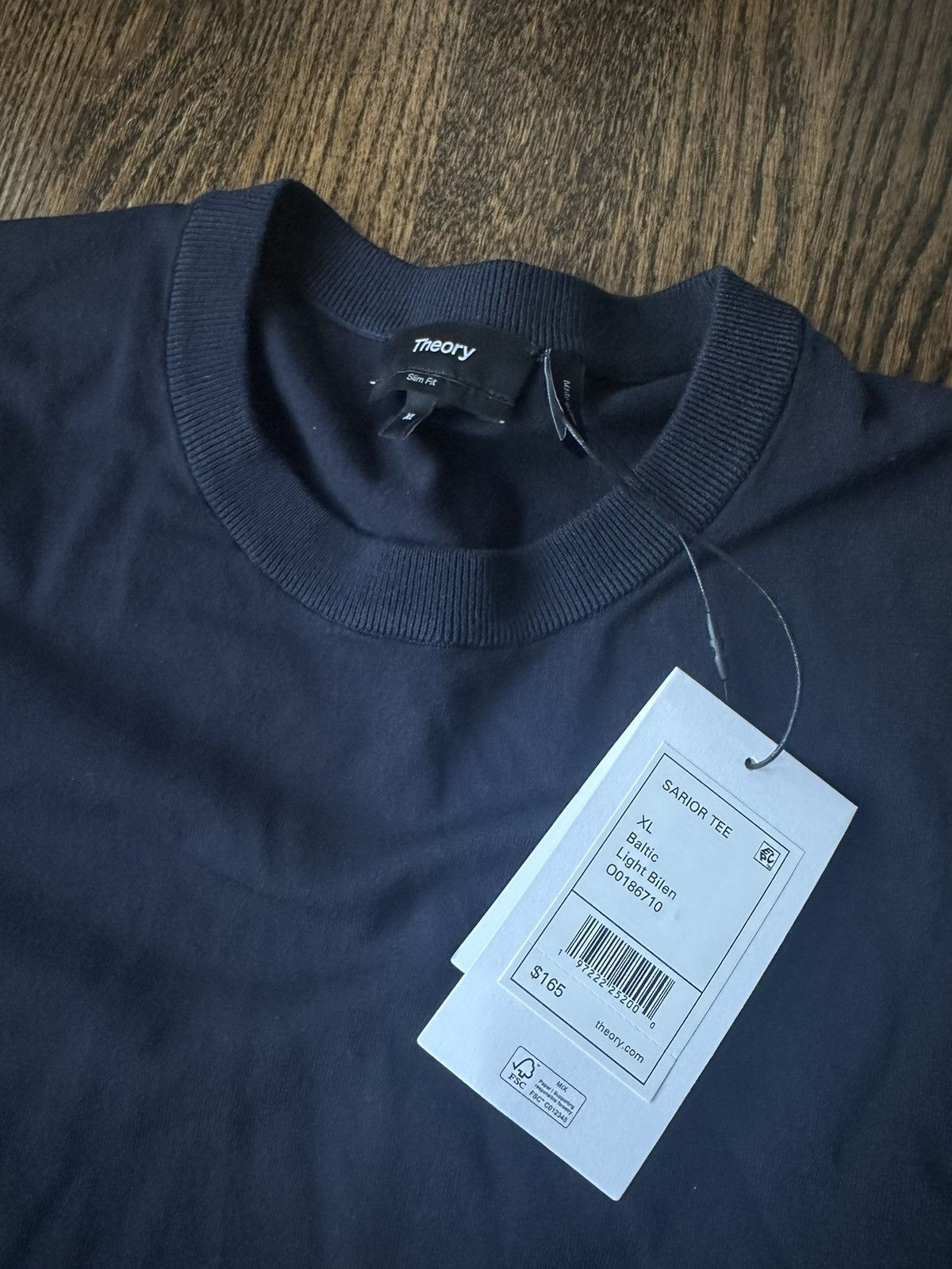 Designer × Theory Theory Knit T-Shirt Size US XL / EU 56 / 4 - 2 Thumbnail