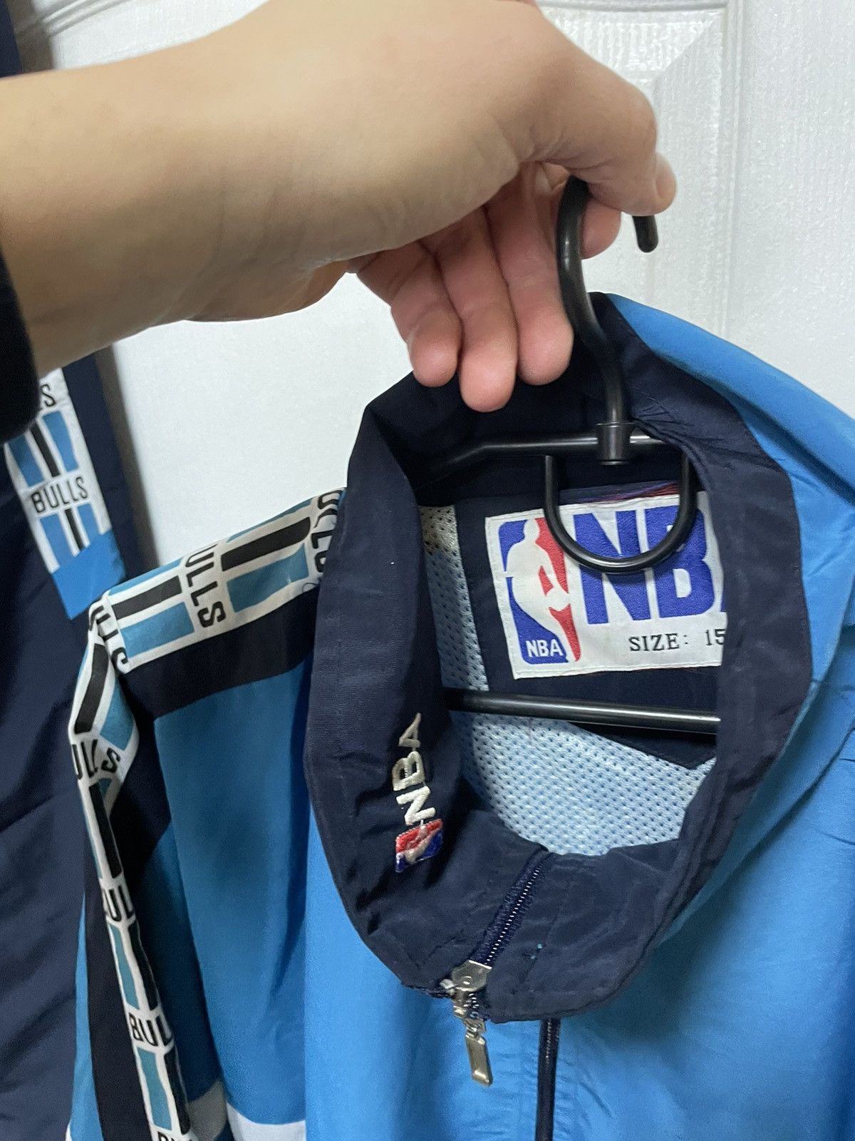 NBA × Vintage XL Chicago Bulls Jacket Windbreaker nba pants suit bomber Size US XL / EU 56 / 4 - 9 Thumbnail
