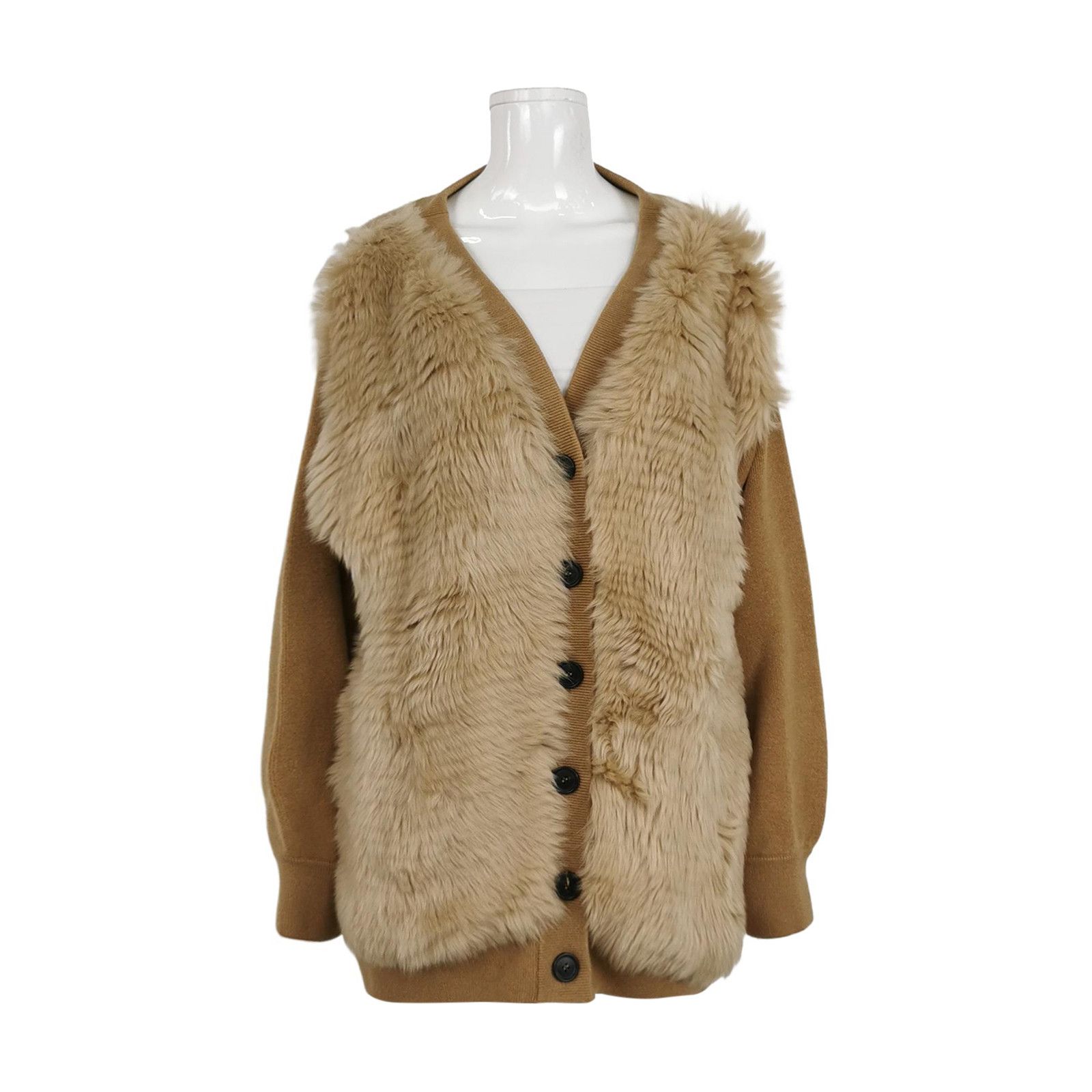 Prada Prada Shearling & Cashmere Blend Jacket IT 40 Size S / US 4 / IT 40 - 1 Thumbnail
