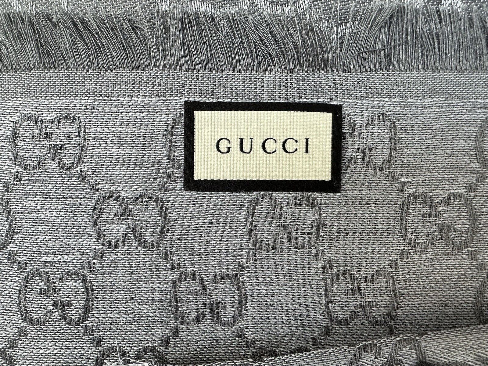 Gucci Size-140x140cm New Gucci Scarves Wool/Silk Size ONE SIZE - 8 Thumbnail