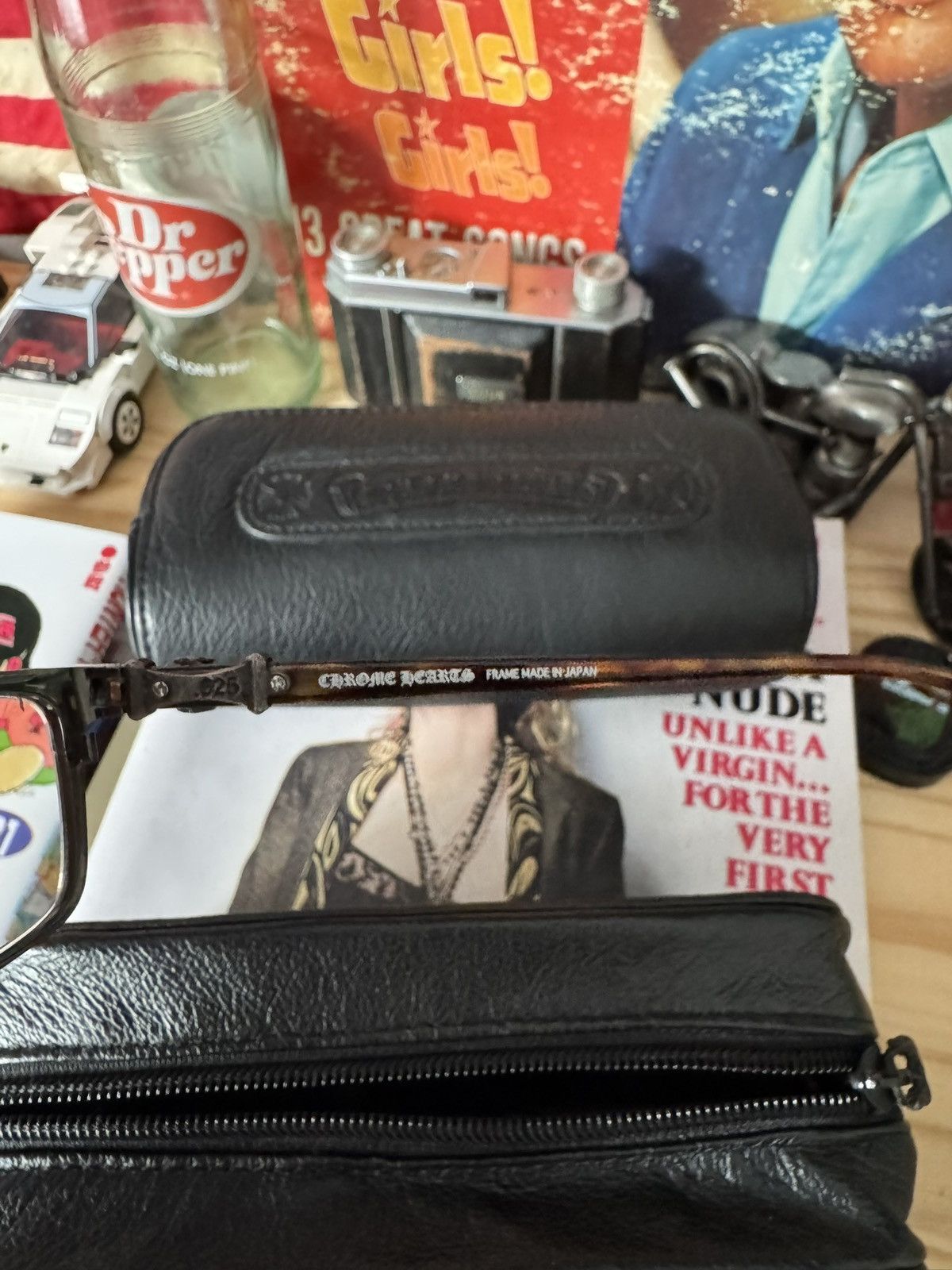Chrome Hearts Chrome Hearts Glasses and Leather Case Size ONE SIZE - 4 Thumbnail