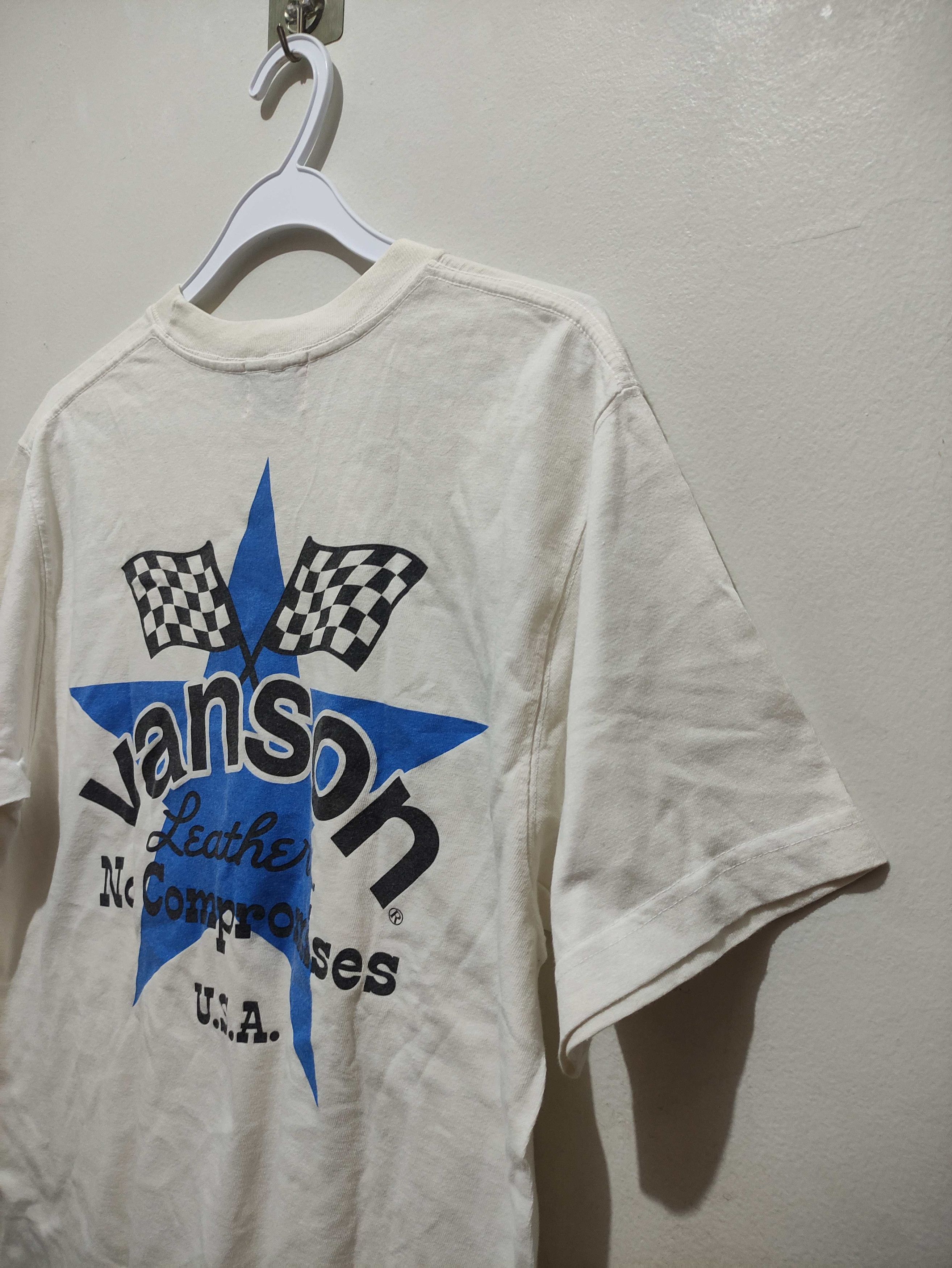 Vanson Leathers Vintage Vanson Leathers T Shirt Size US M / EU 48-50 / 2 - 10 Thumbnail