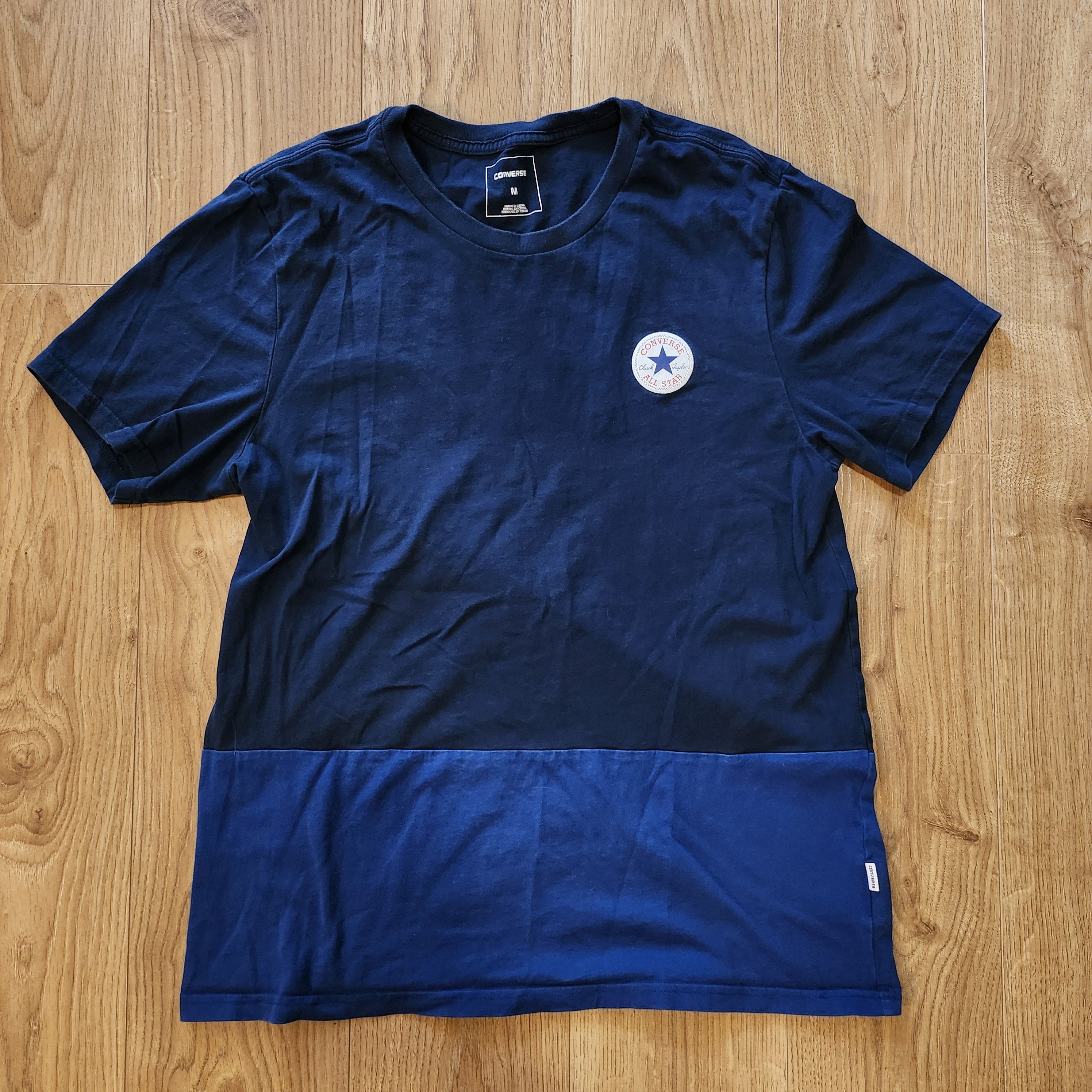 Converse Converse Navy Blue Logo Tee Size US M / EU 48-50 / 2 - 1 Thumbnail