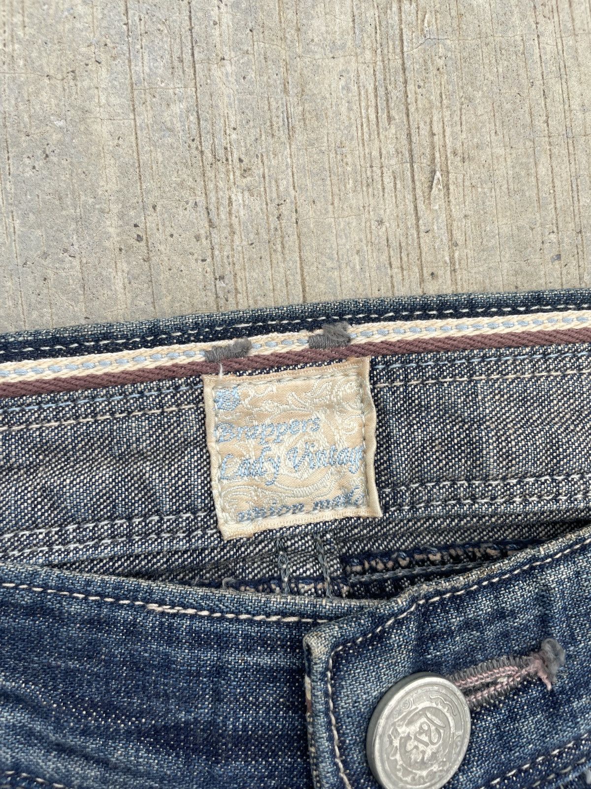 Japanese Brand 2000s JAPANESE BRAND BRAPPERS MUD WASH FLARE JEANS Size US 30 / EU 46 - 4 Thumbnail