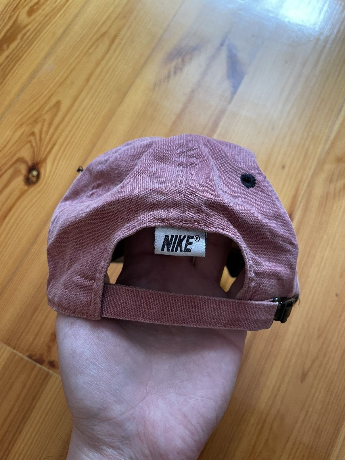 Nike Vintage 90s Nike Logo Faded Y2K Cap Hat Size ONE SIZE - 6 Thumbnail