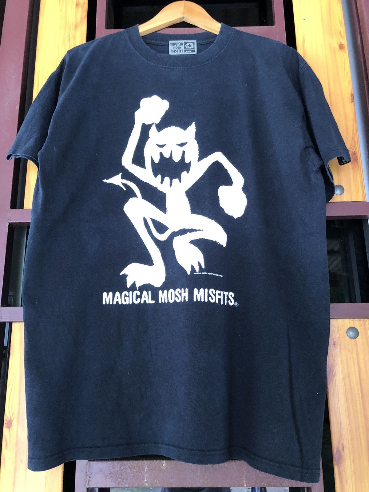 Japanese Brand Vintage Magical Mosh Misfits X Made in Hell Tee Size US L / EU 52-54 / 3 - 1 Thumbnail