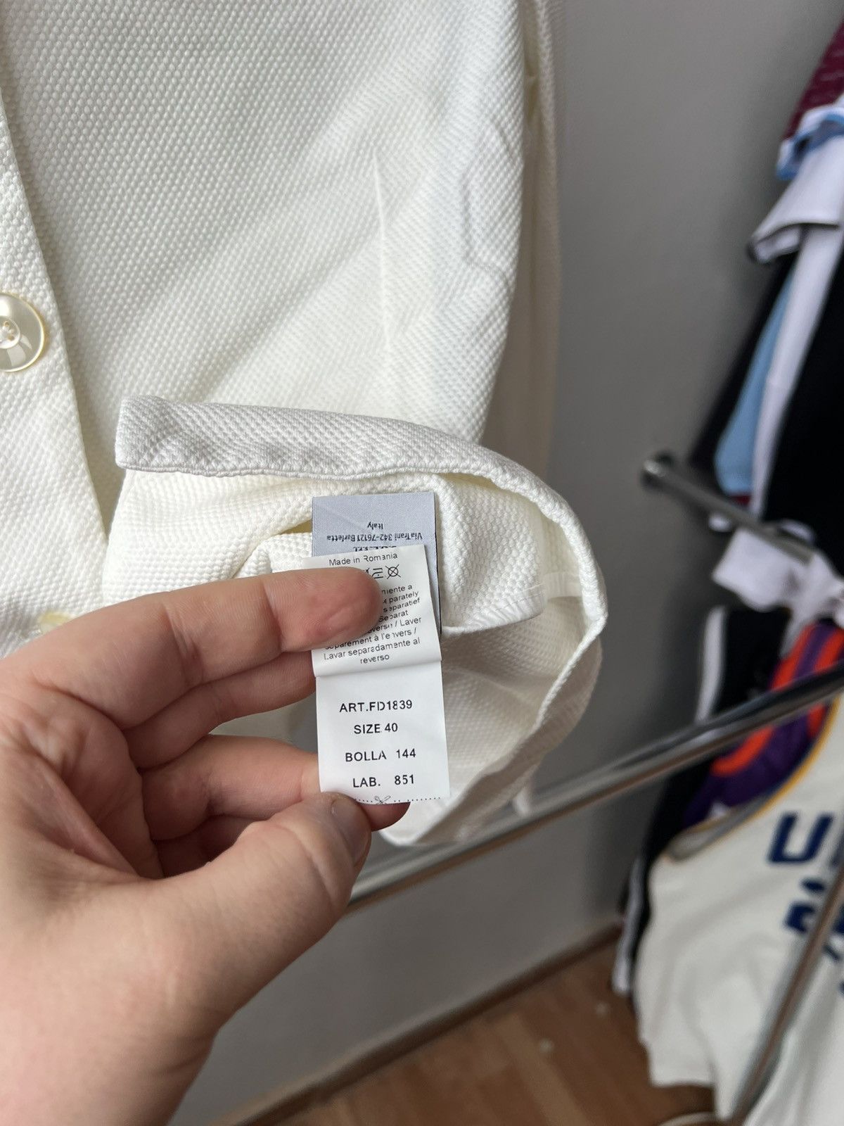 Circolo 1901 CIRCOLO 1901 WHITE CLASSIC COTTON BLEND DUTTON BLAZER JACKET Size S / US 4 / IT 40 - 12 Thumbnail