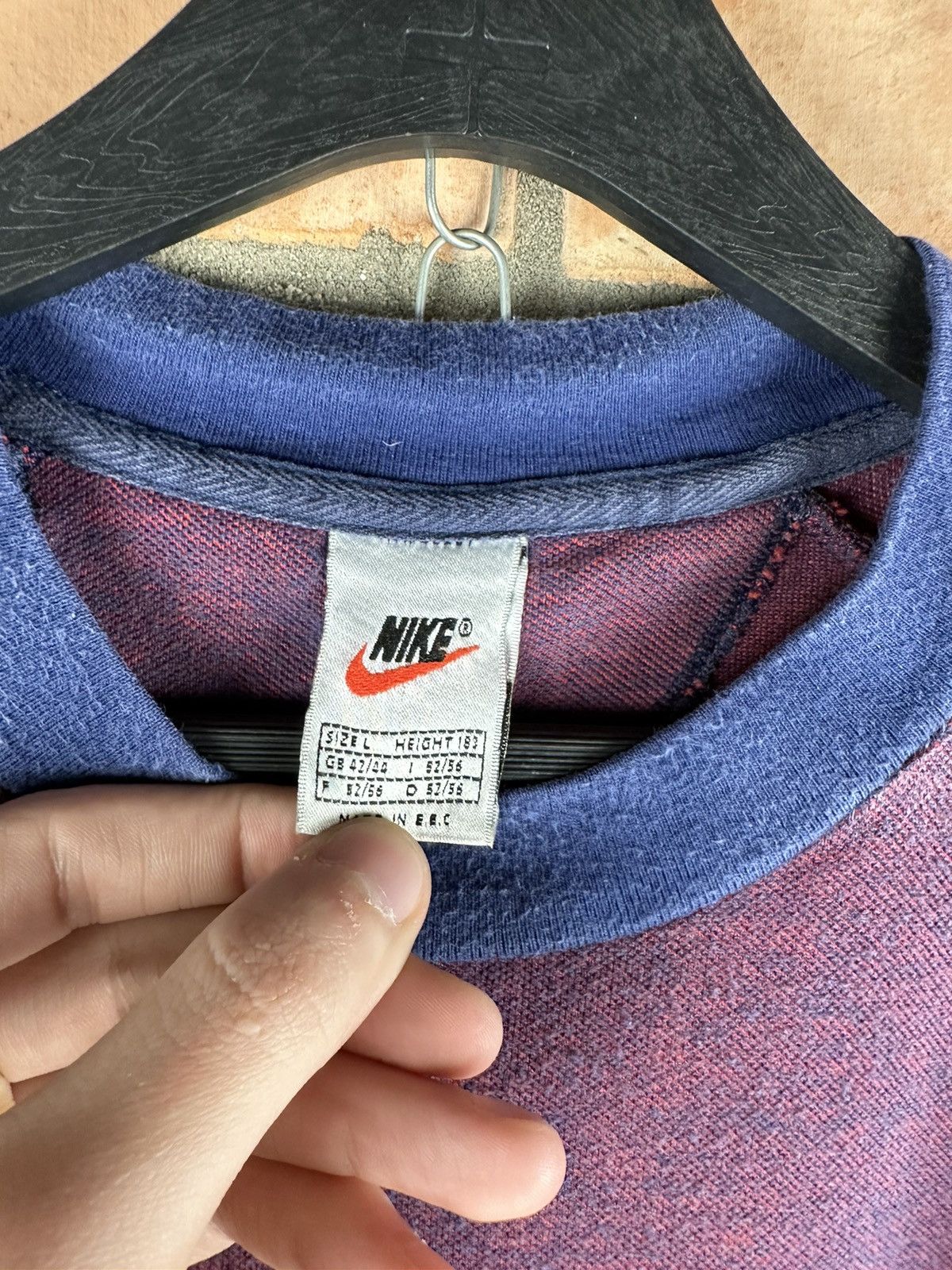 Nike × Vintage Vintage Nike 90s Size US L / EU 52-54 / 3 - 5 Thumbnail