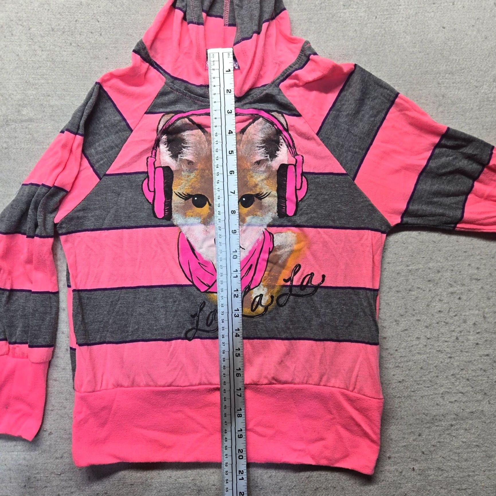 Vintage Self Esteem Hoodie Shirt Woman L Pink Wolf Butterfly 90s Size L / US 10 / IT 46 - 6 Thumbnail