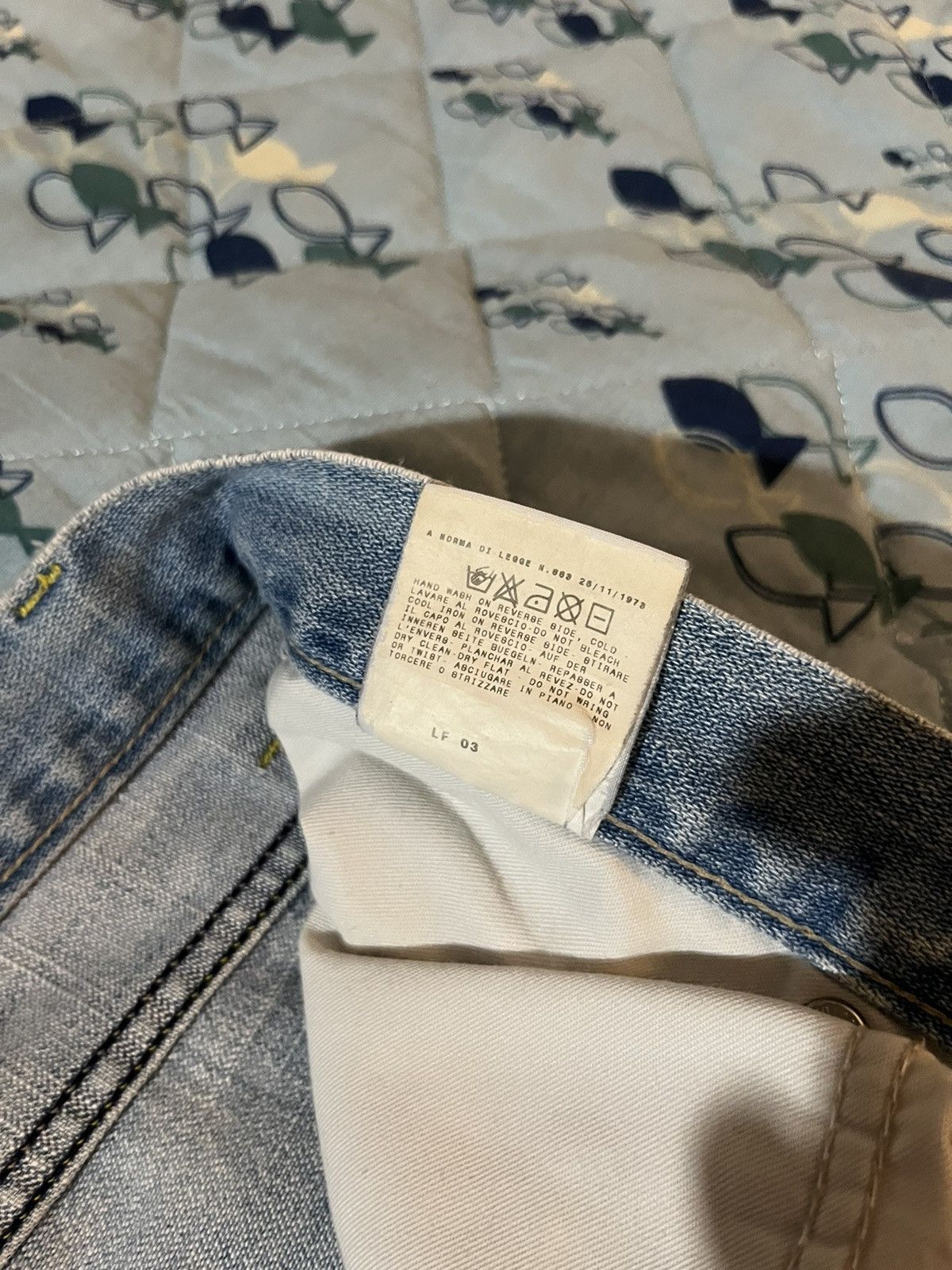 Versace Jeans Couture Versace Light Blue Denim Size US 32 / EU 48 - 8 Thumbnail