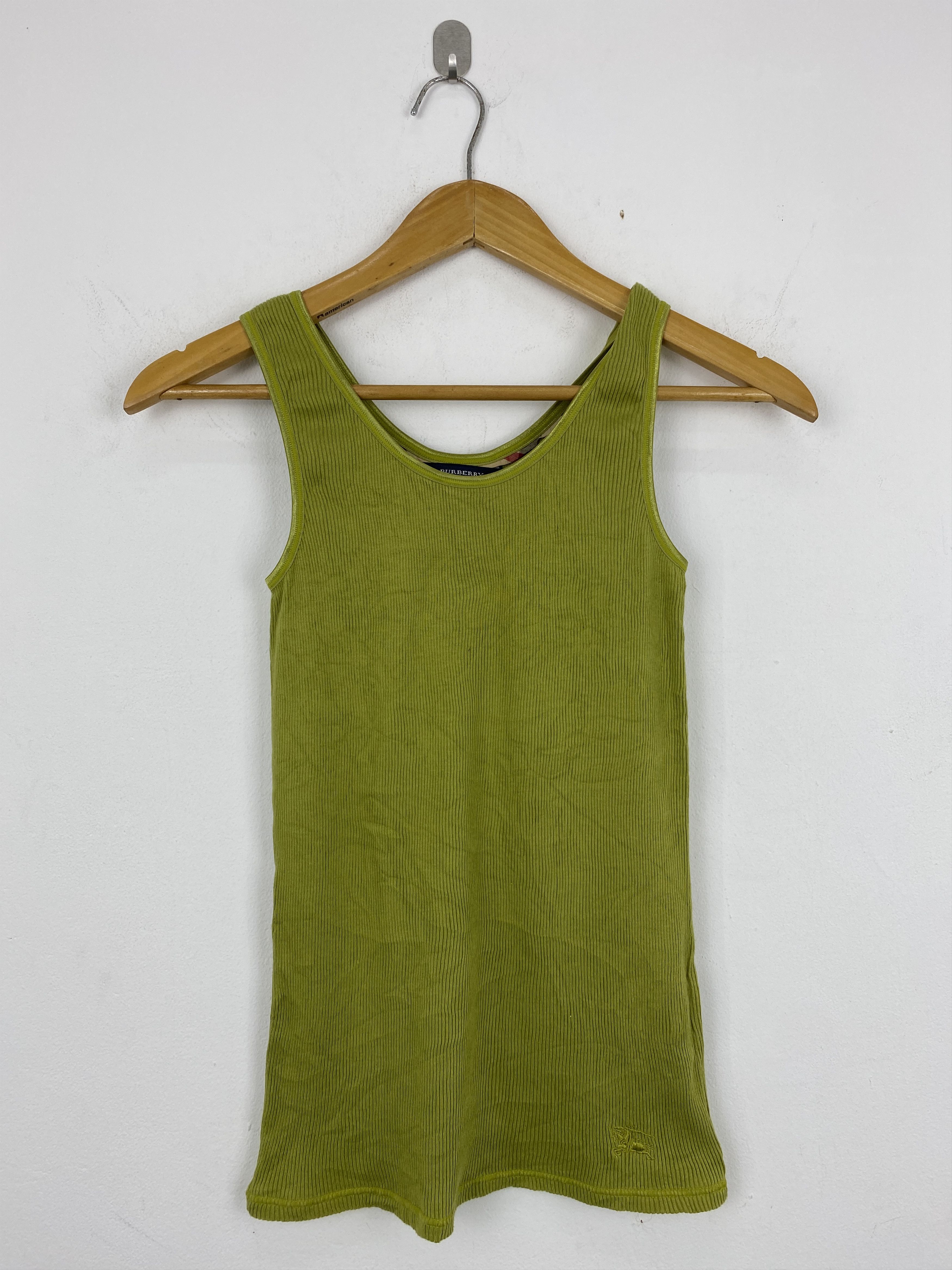 Burberry × Vintage Vintage Burberry London Sleeveless Shirt J2039 Size US S / EU 44-46 / 1 - 1 Thumbnail