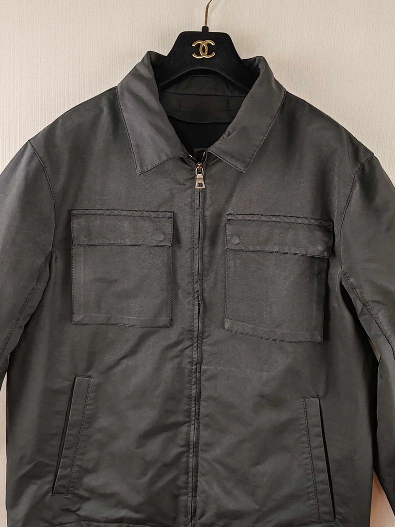 Prada PradaHard-shell workwear black samurai jacket 2503-Nextarro Size US L / EU 52-54 / 3 - 3 Thumbnail